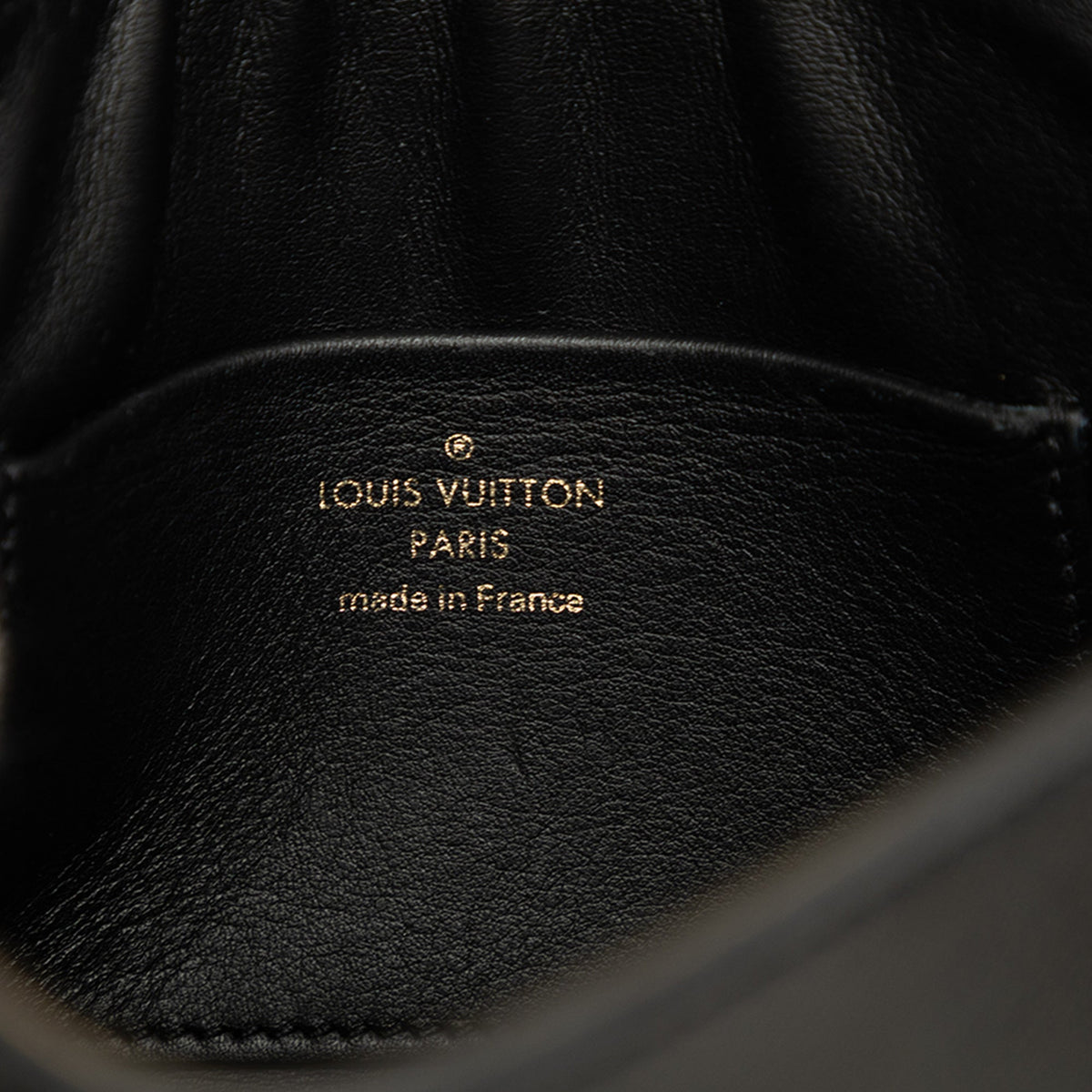Louis Vuitton Calfskin Thelma Pochette — Black