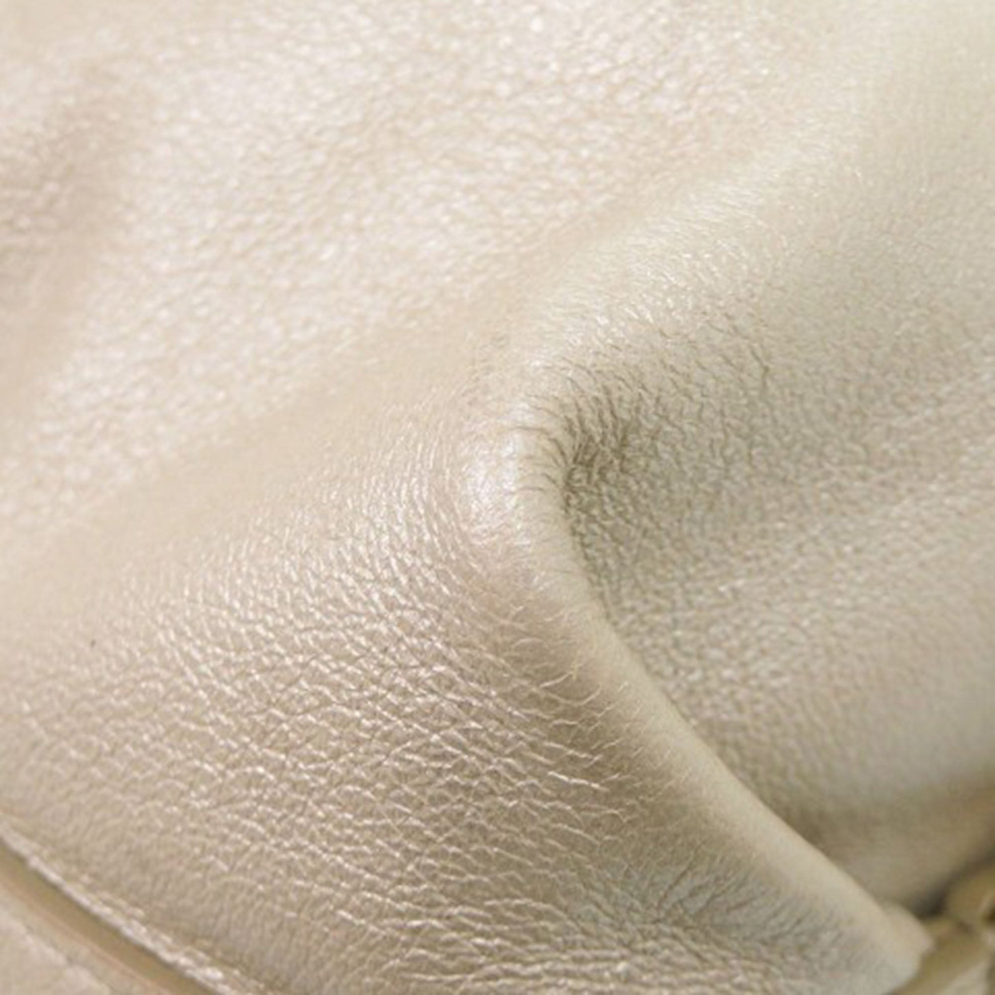 Bvlgari Metallic Calfskin Chandra Flap Crossbody