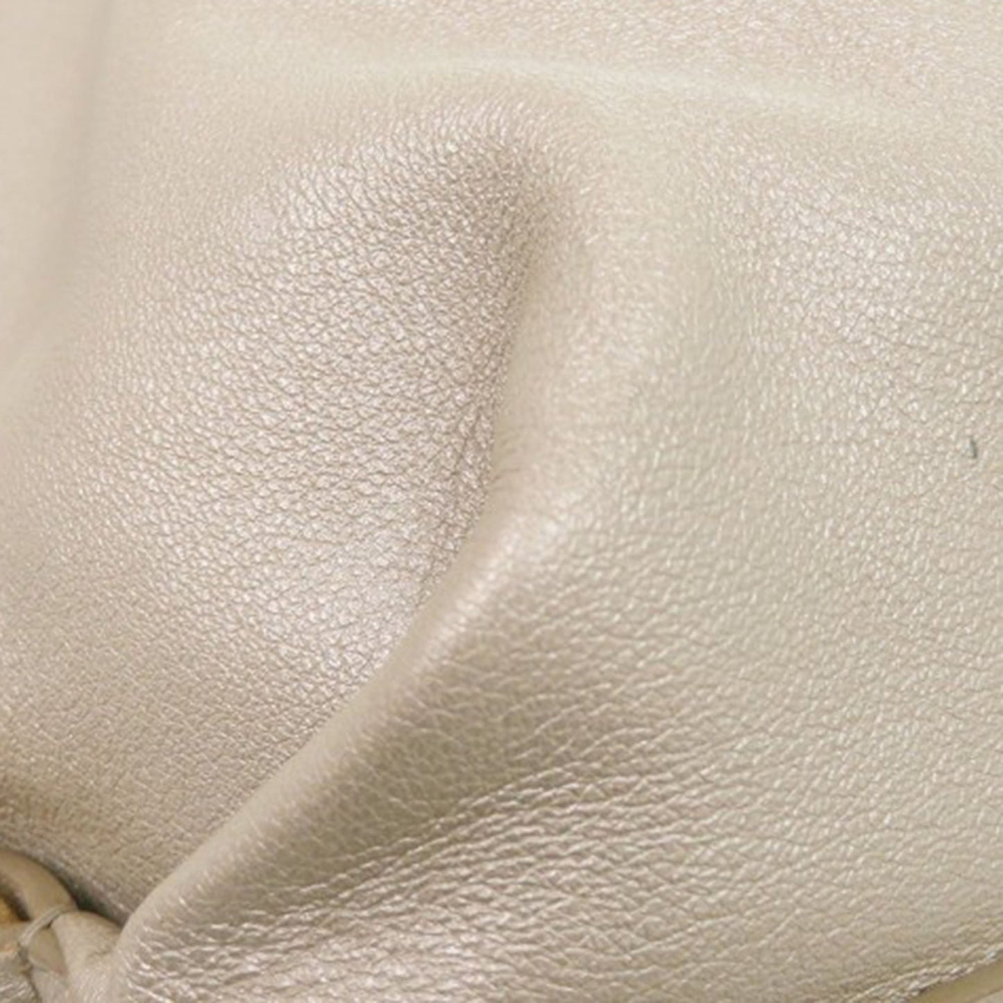 Bvlgari Metallic Calfskin Chandra Flap Crossbody