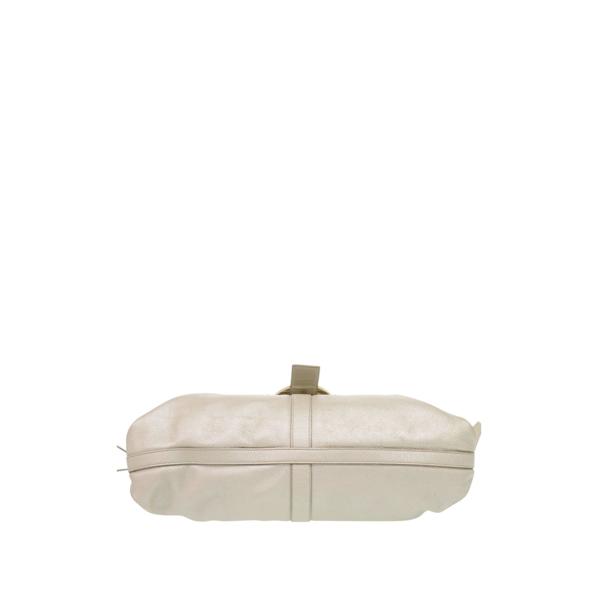 Bvlgari Metallic Calfskin Chandra Flap Crossbody