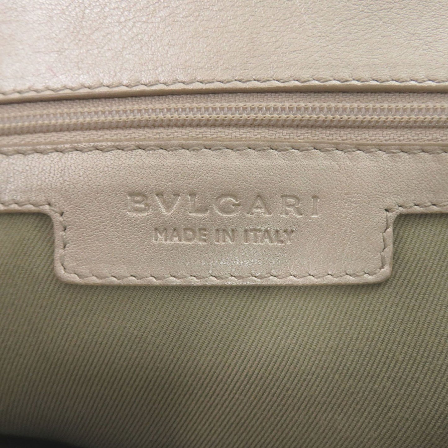 Bvlgari Metallic Calfskin Chandra Flap Crossbody