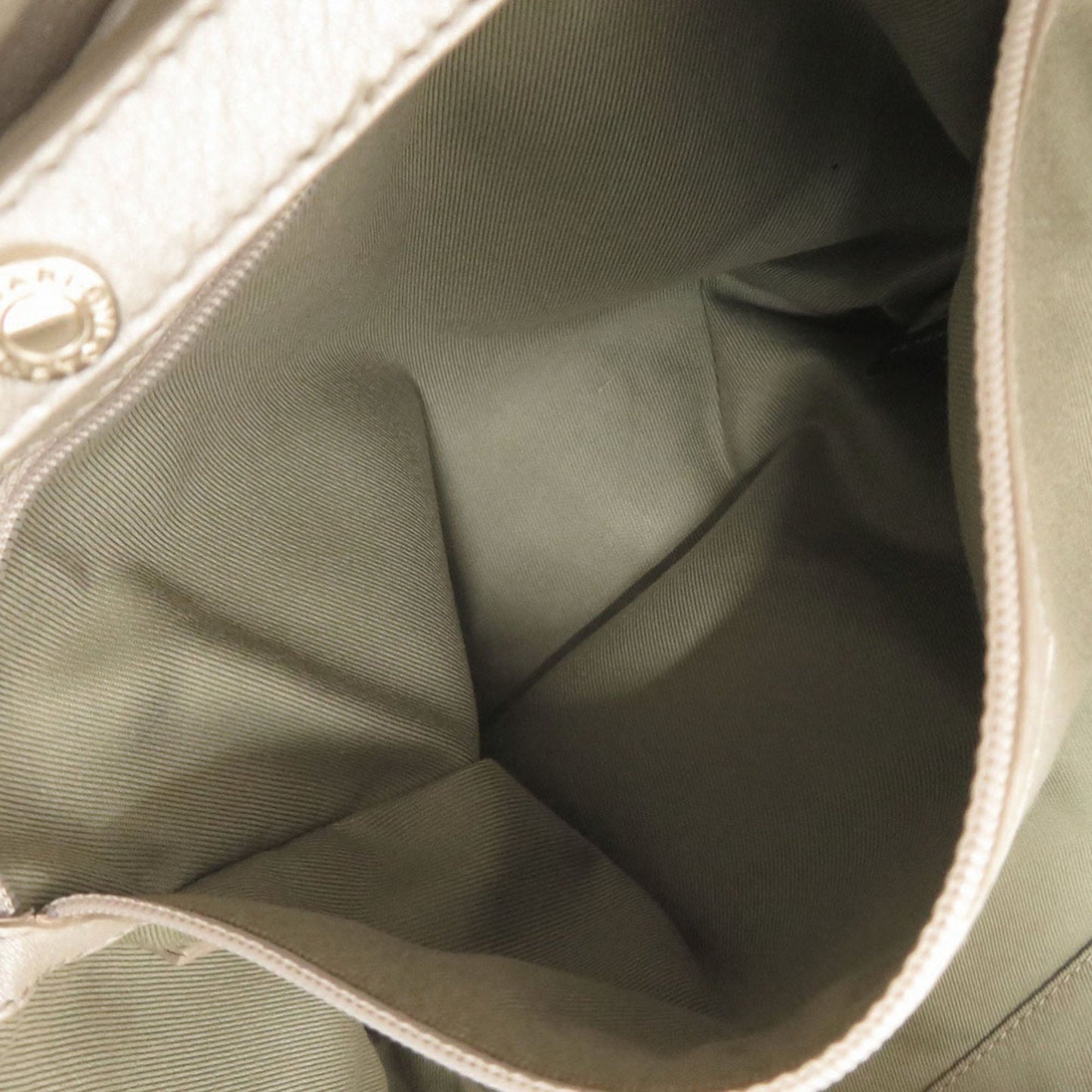 Bvlgari Metallic Calfskin Chandra Flap Crossbody