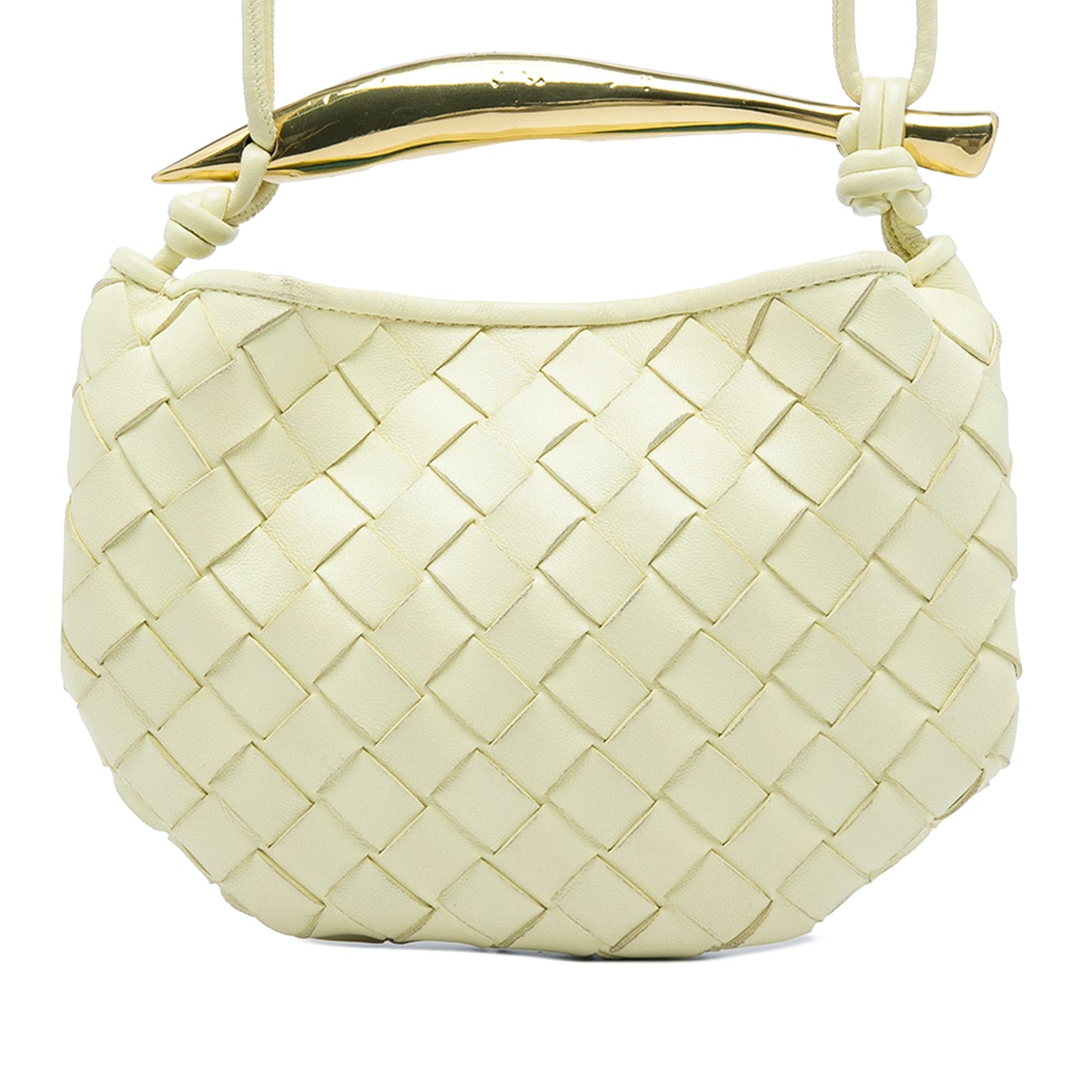 Bottega Veneta Baby Lambskin Intrecciato Sardine Bag