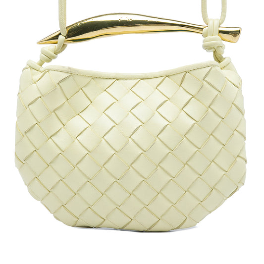 Bottega Veneta Baby Lambskin Intrecciato Sardine Bag