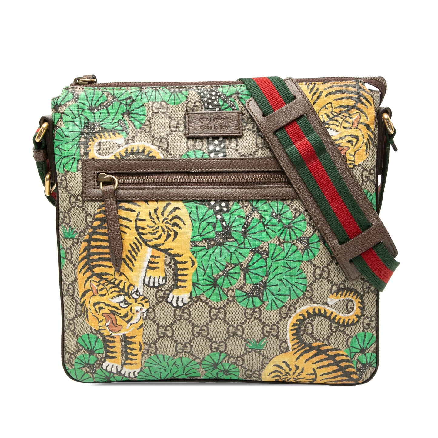 Gucci GG Supreme Web Bengal Crossbody