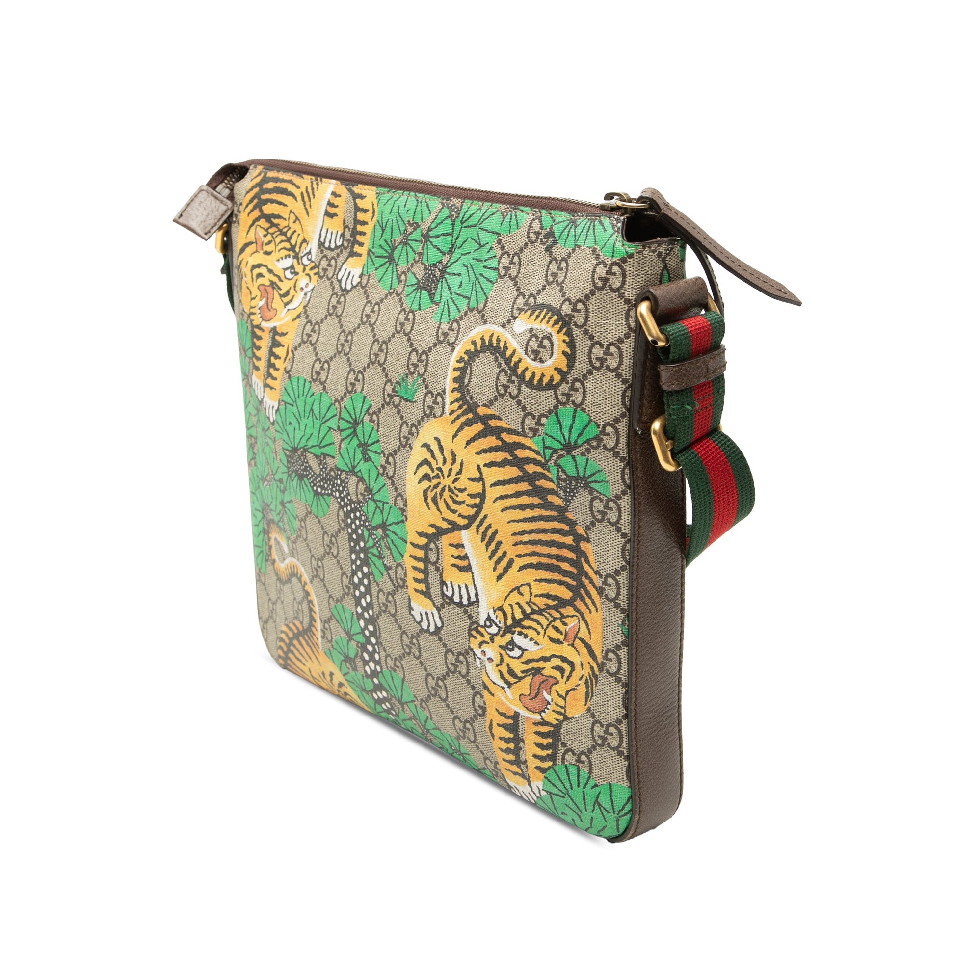 Gucci GG Supreme Web Bengal Crossbody