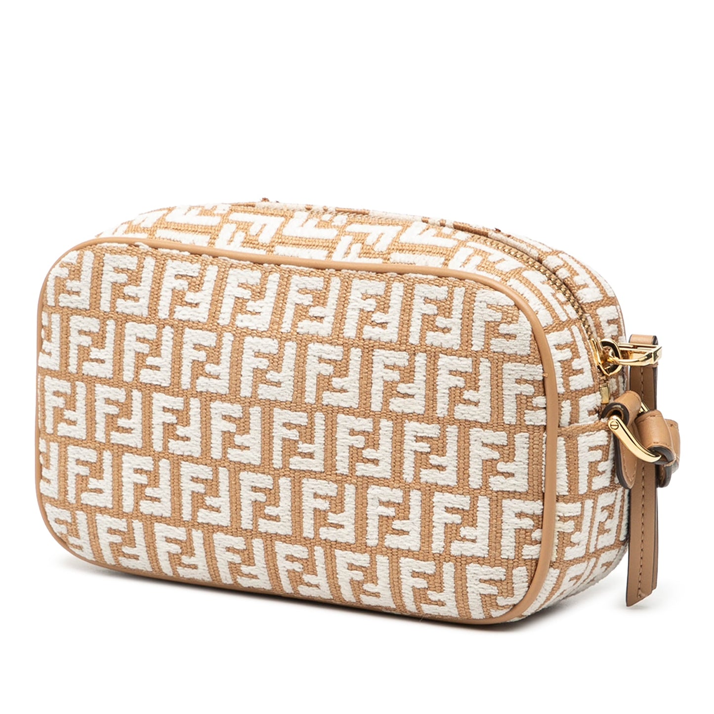 Fendi Mini Raffia FF 1974 Camera Bag