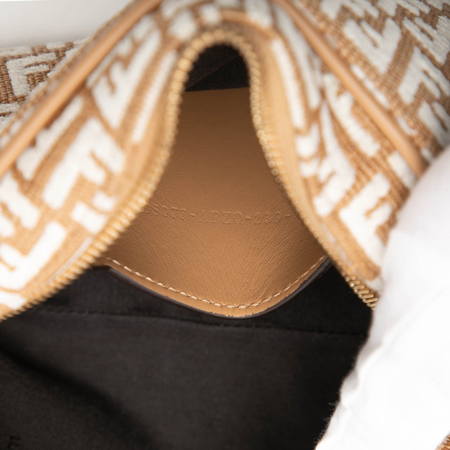 Fendi Mini Raffia FF 1974 Camera Bag