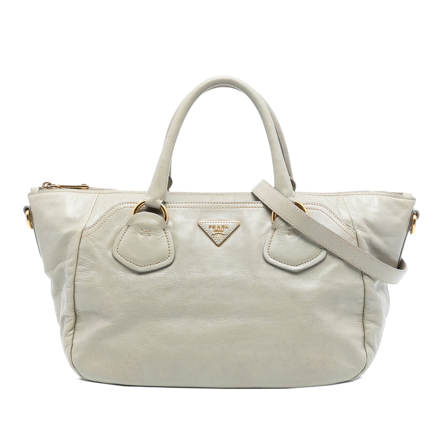 Prada Vitello Shine Satchel