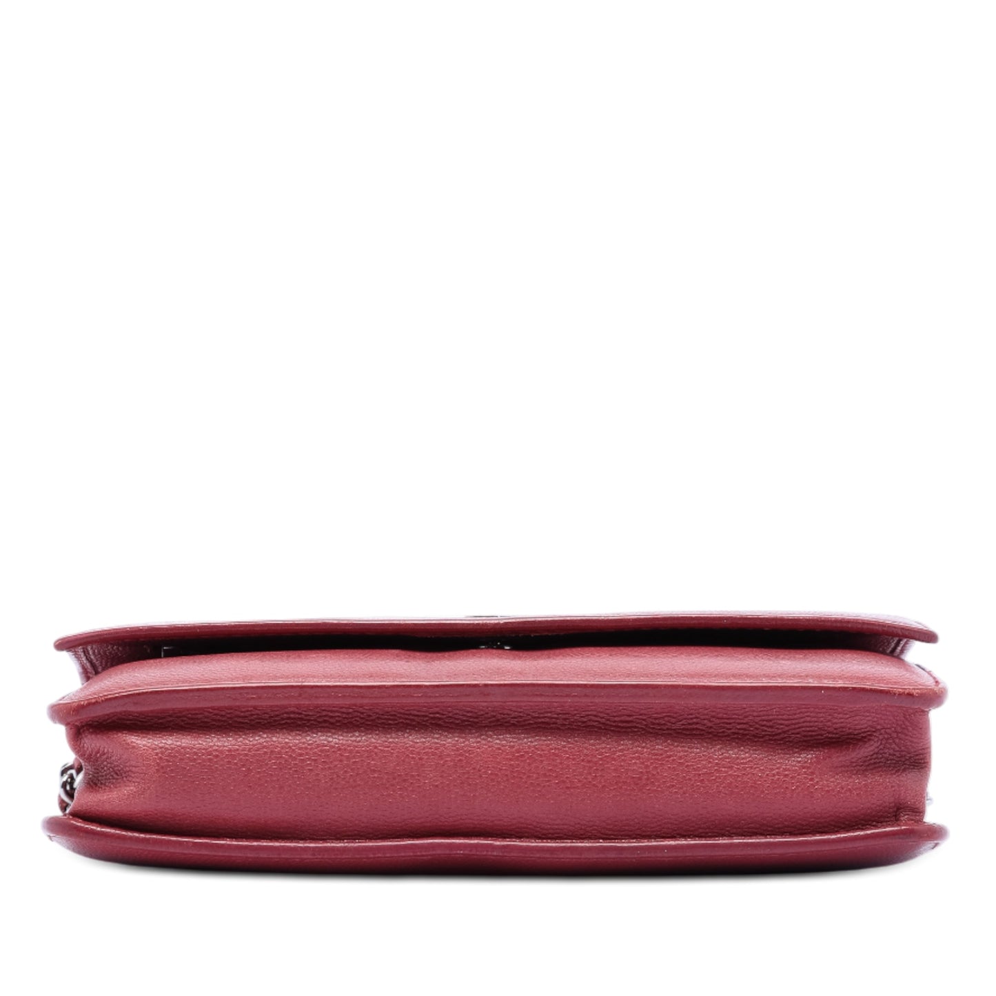 Chanel CC Caviar Sevruga Wallet On Chain