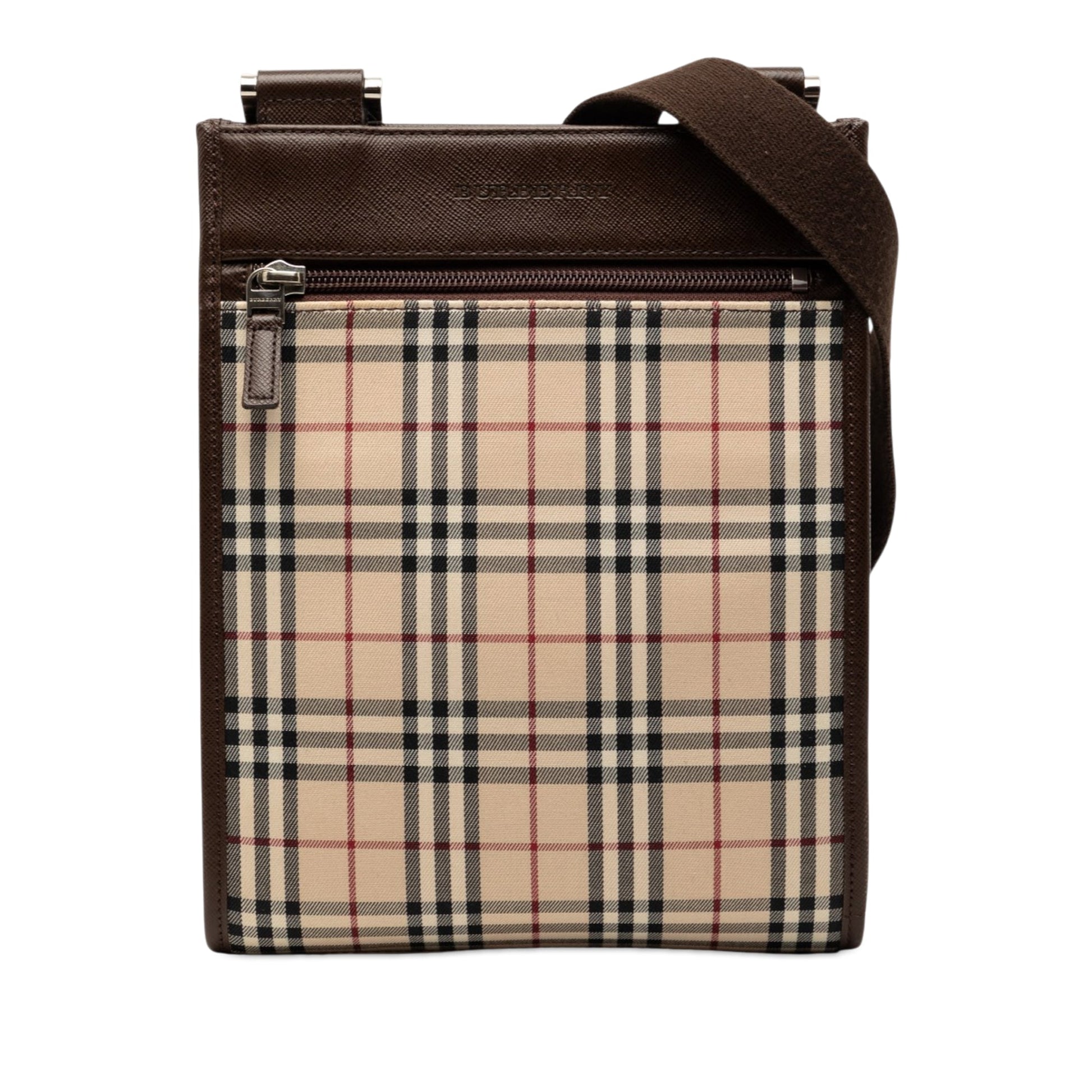 Burberry House Check Canvas Crossbody