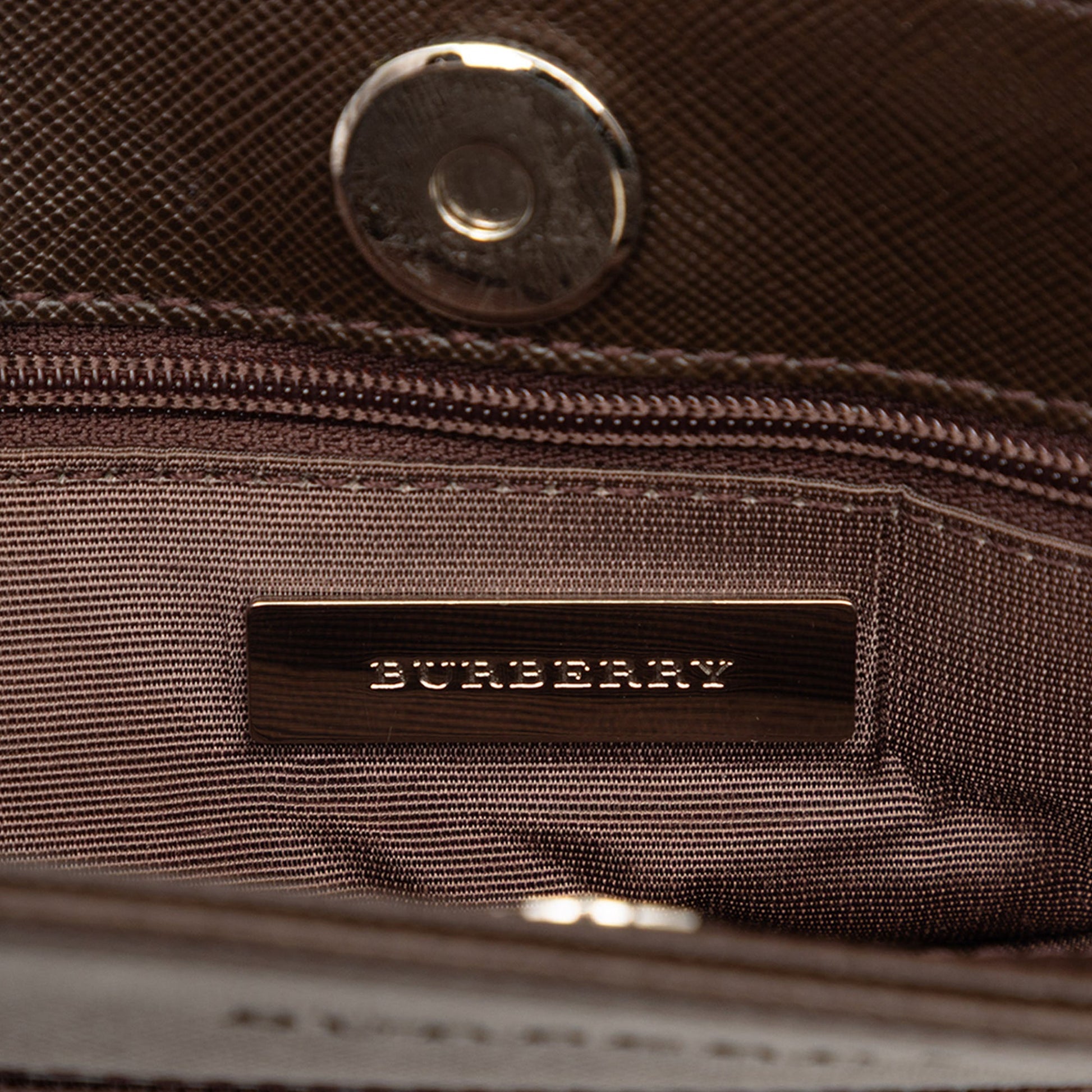 Burberry House Check Canvas Crossbody