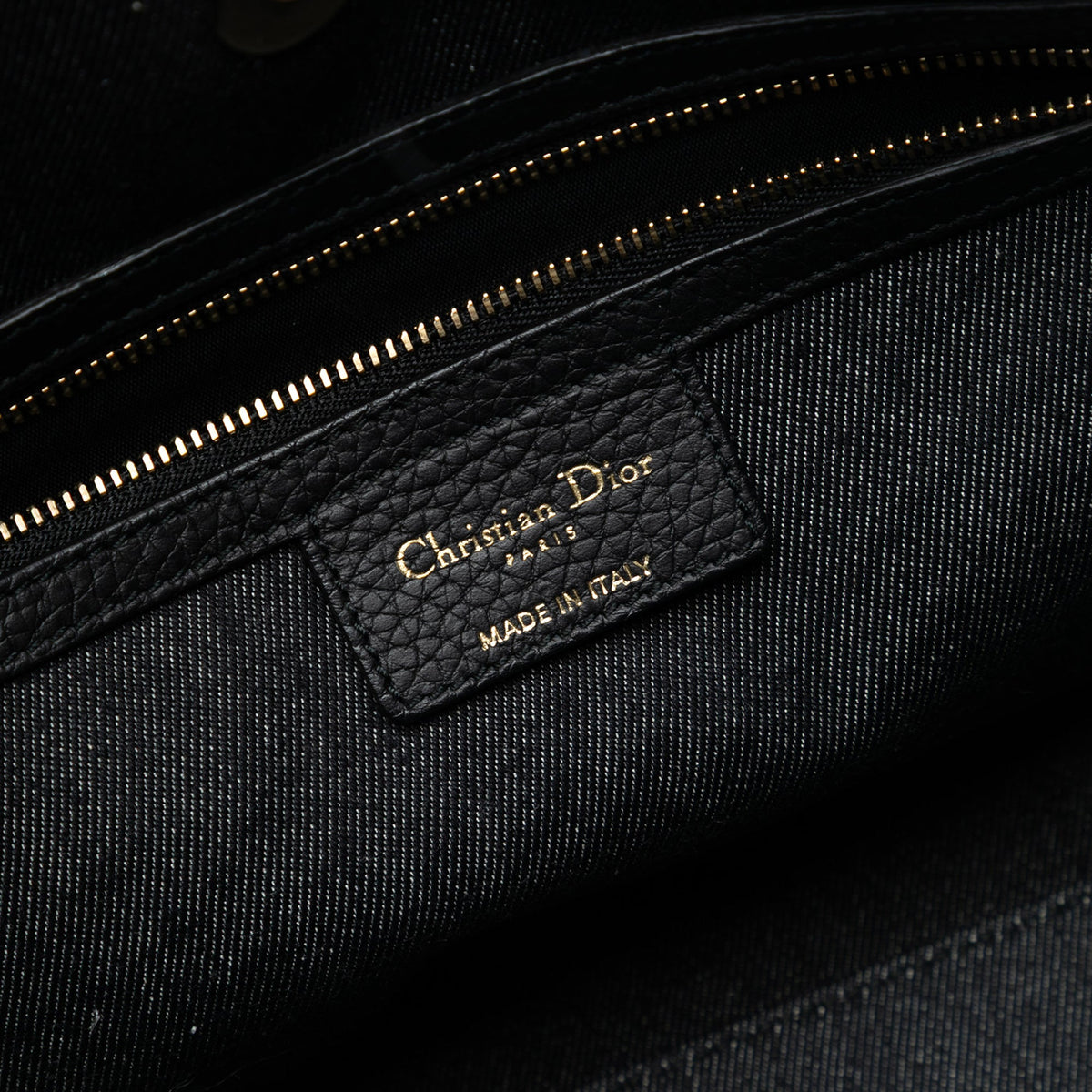 Dior Denim Patch D Light Satchel