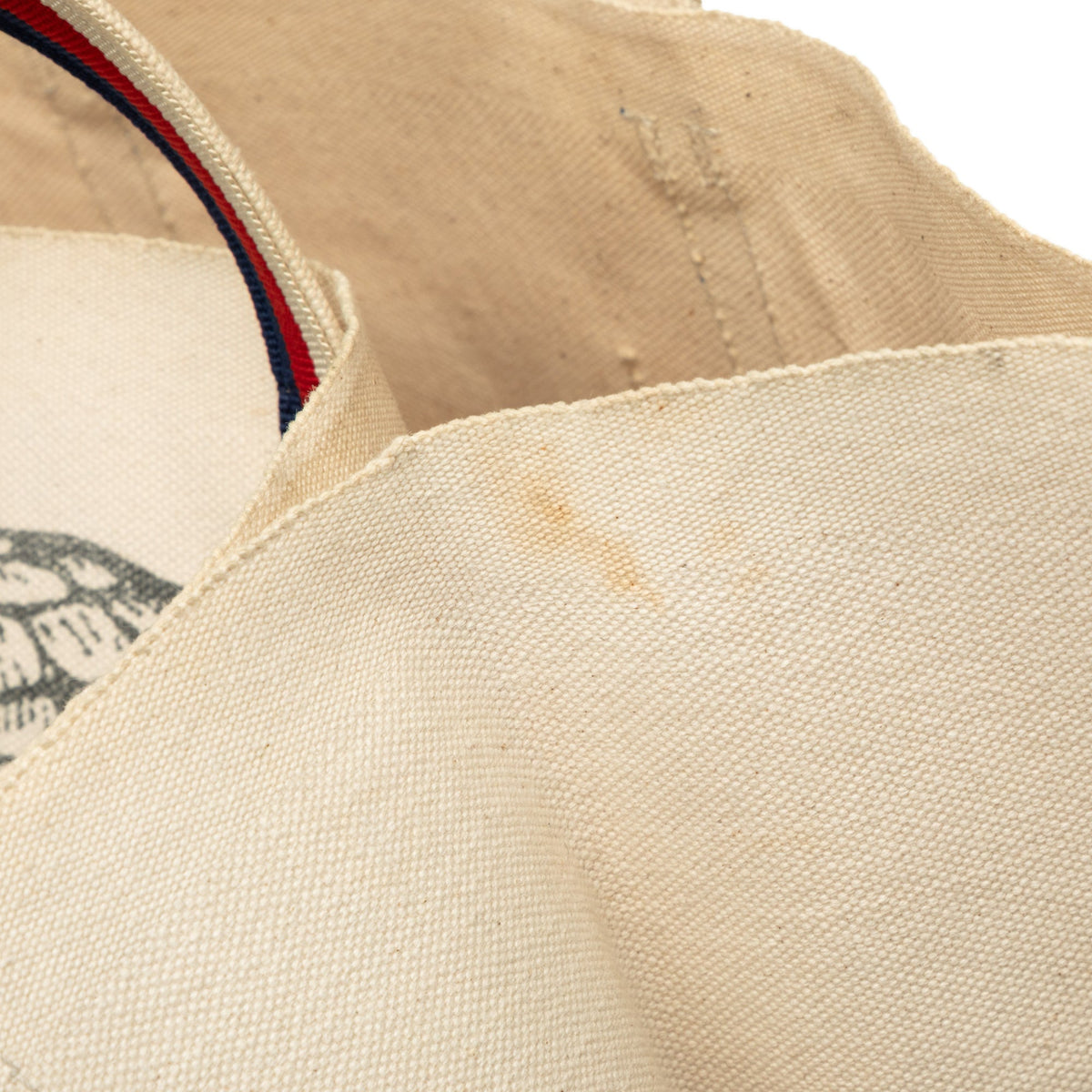 Gucci Canvas Ouroboros Vertical Tote — Beige