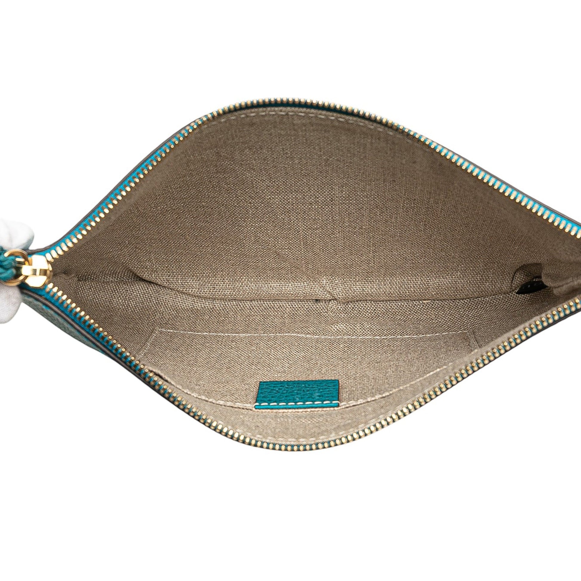 Gucci Calfskin Bamboo Clutch
