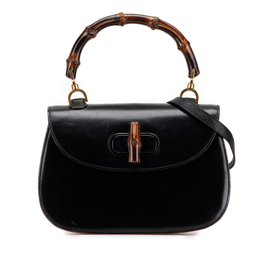 Gucci Calfskin Bamboo Night