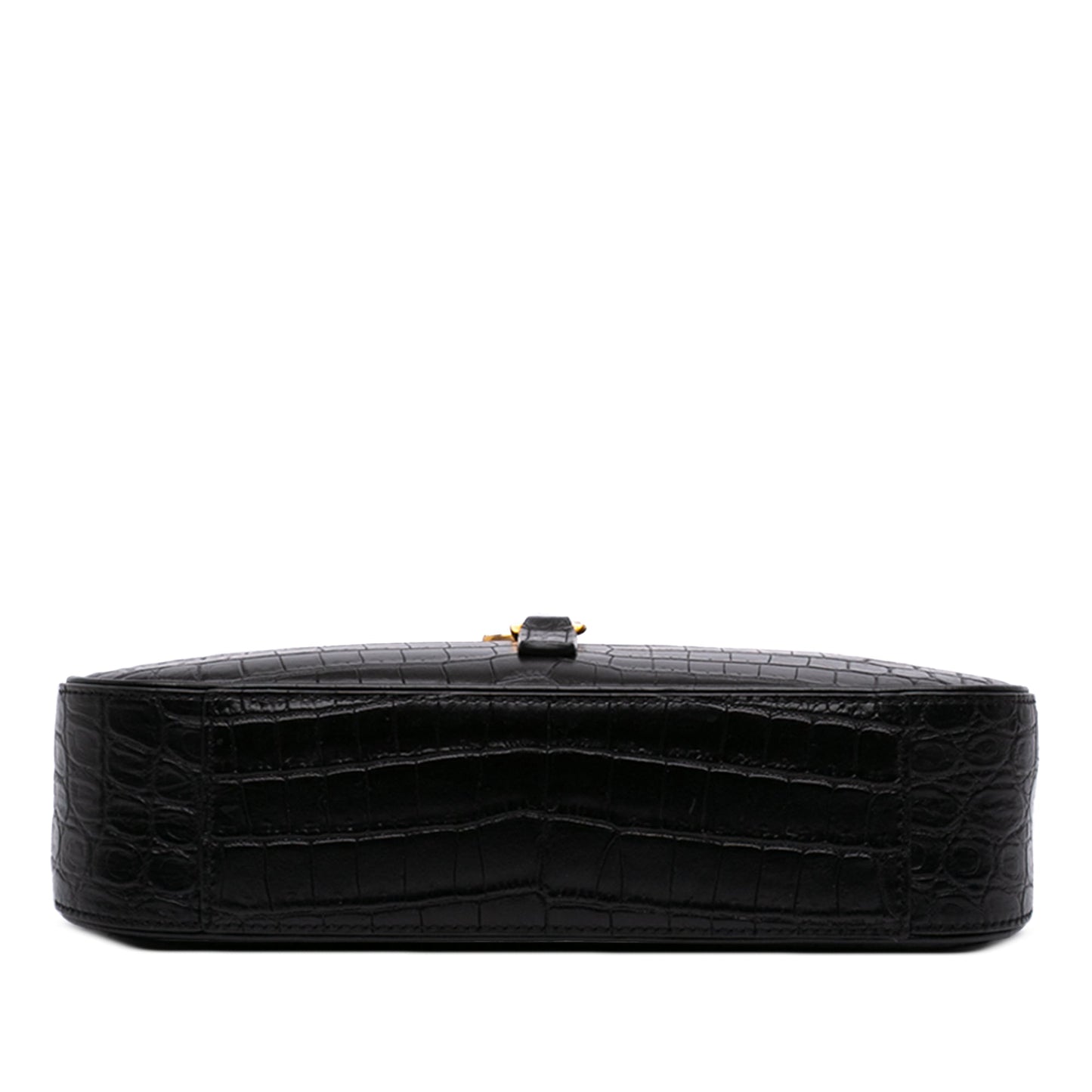 Saint Laurent Croc Embossed Leather Le 5 A 7