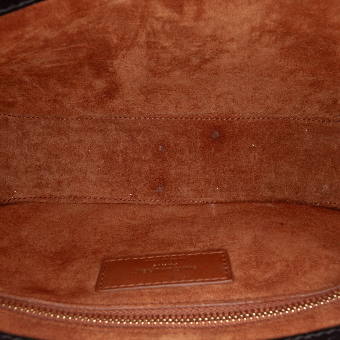 Saint Laurent Croc Embossed Leather Le 5 A 7