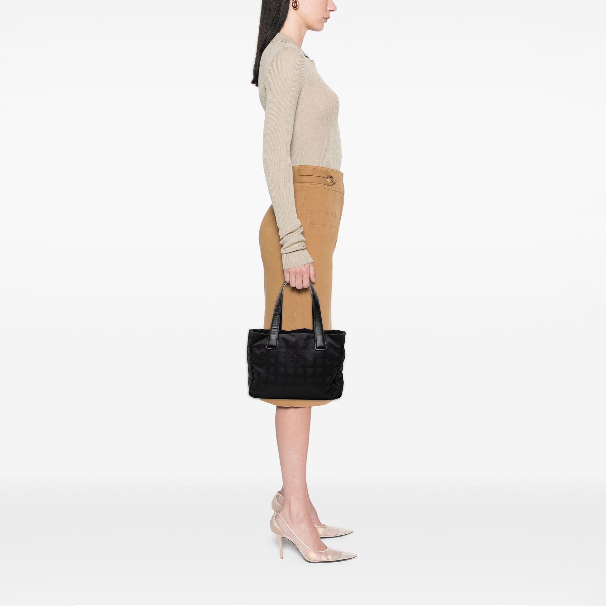 Chanel New Travel Line Nylon Tote