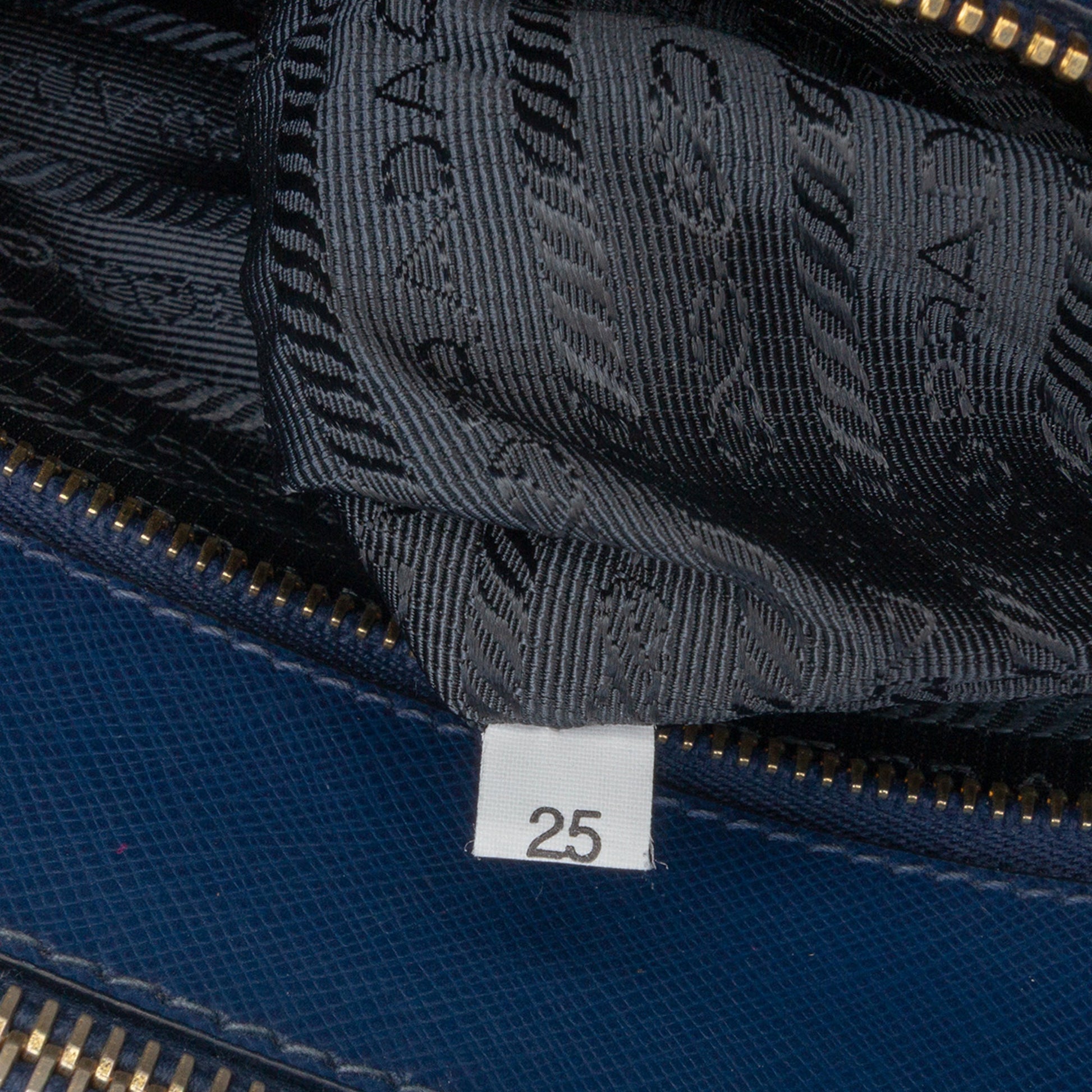 Prada Medium Saffiano Lux Galleria Double Zip Satchel
