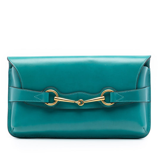 Gucci Calfskin Bright Bit Clutch
