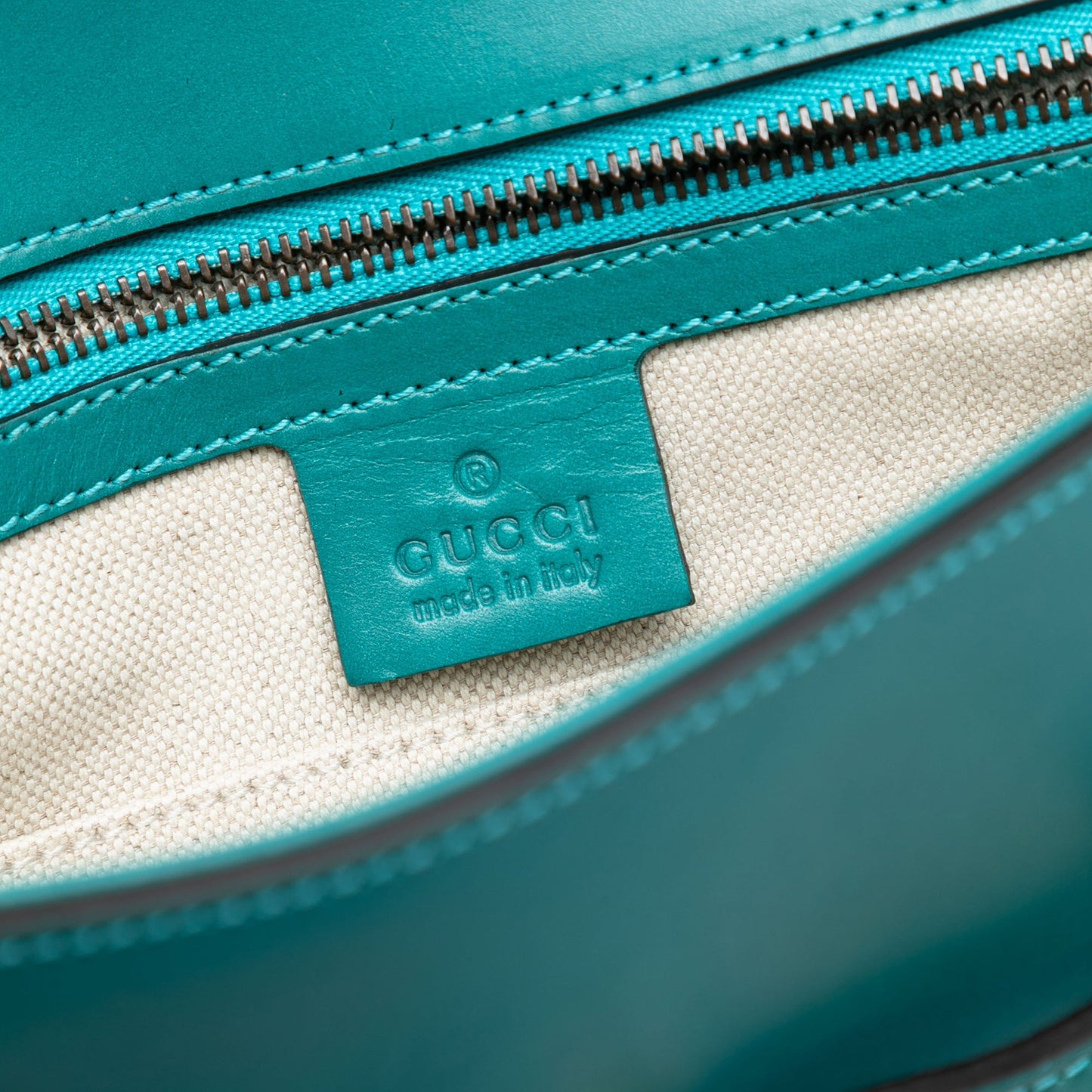 Gucci Calfskin Bright Bit Clutch
