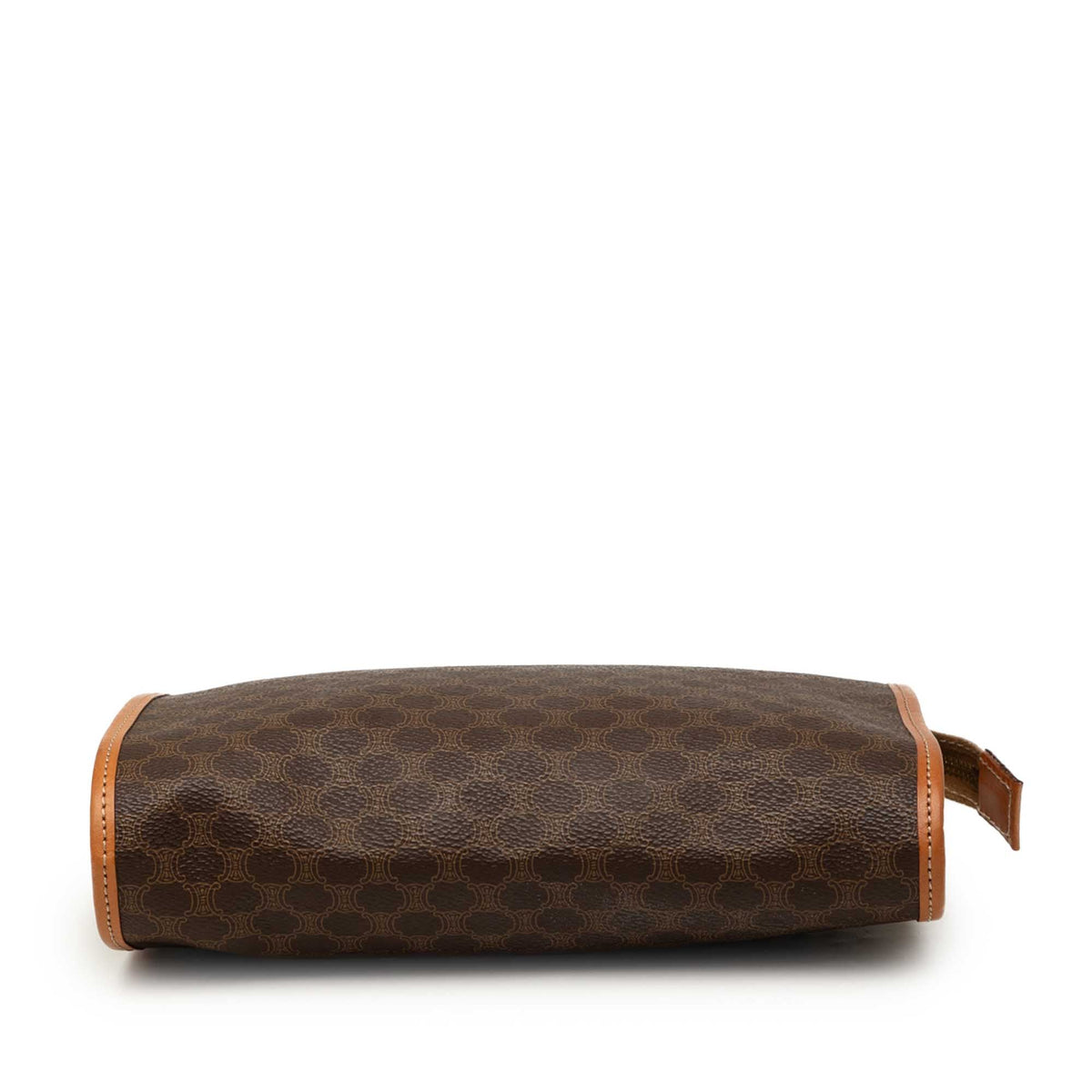 Celine Macadam Coated Canvas Clutch