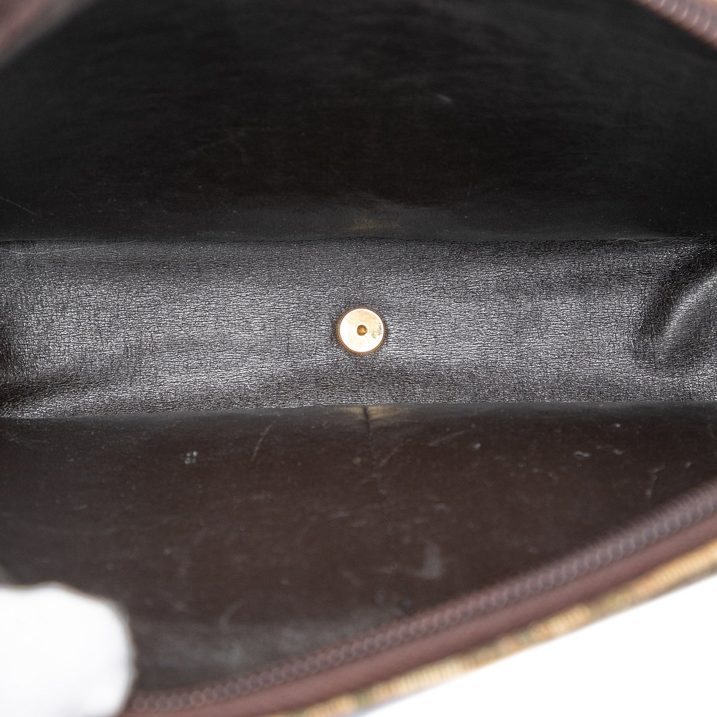 Dior Diorissimo Trotter Canvas Shoulder Bag