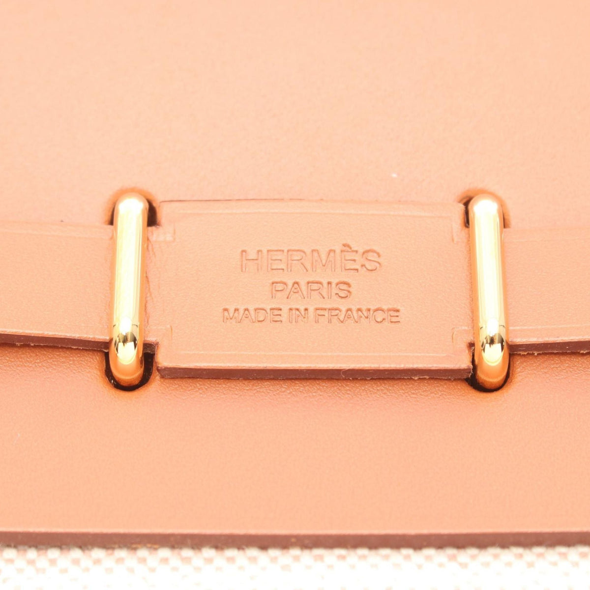 Hermès Military Toile and Vache Hunter Herbag Zip 20