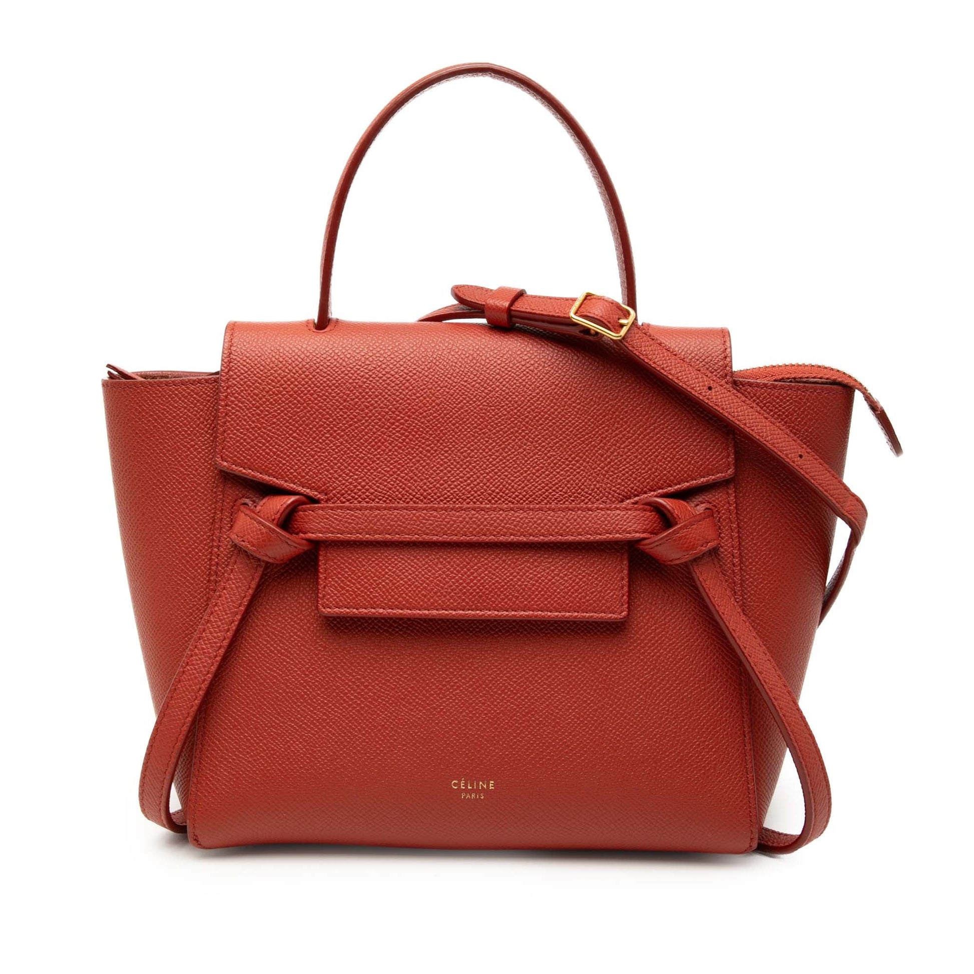 Celine Nano Grained Calfskin Belt Bag