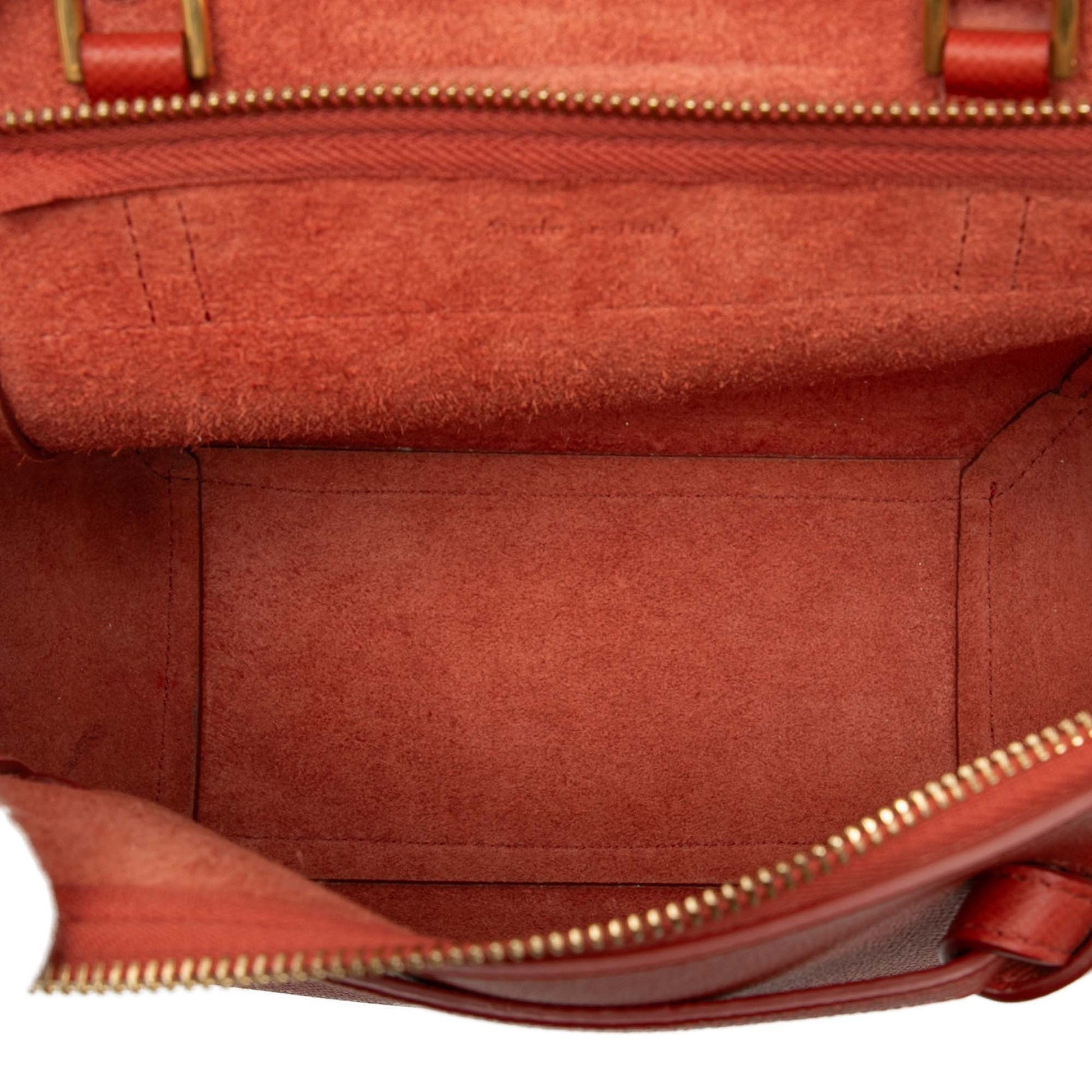 Celine Nano Grained Calfskin Belt Bag