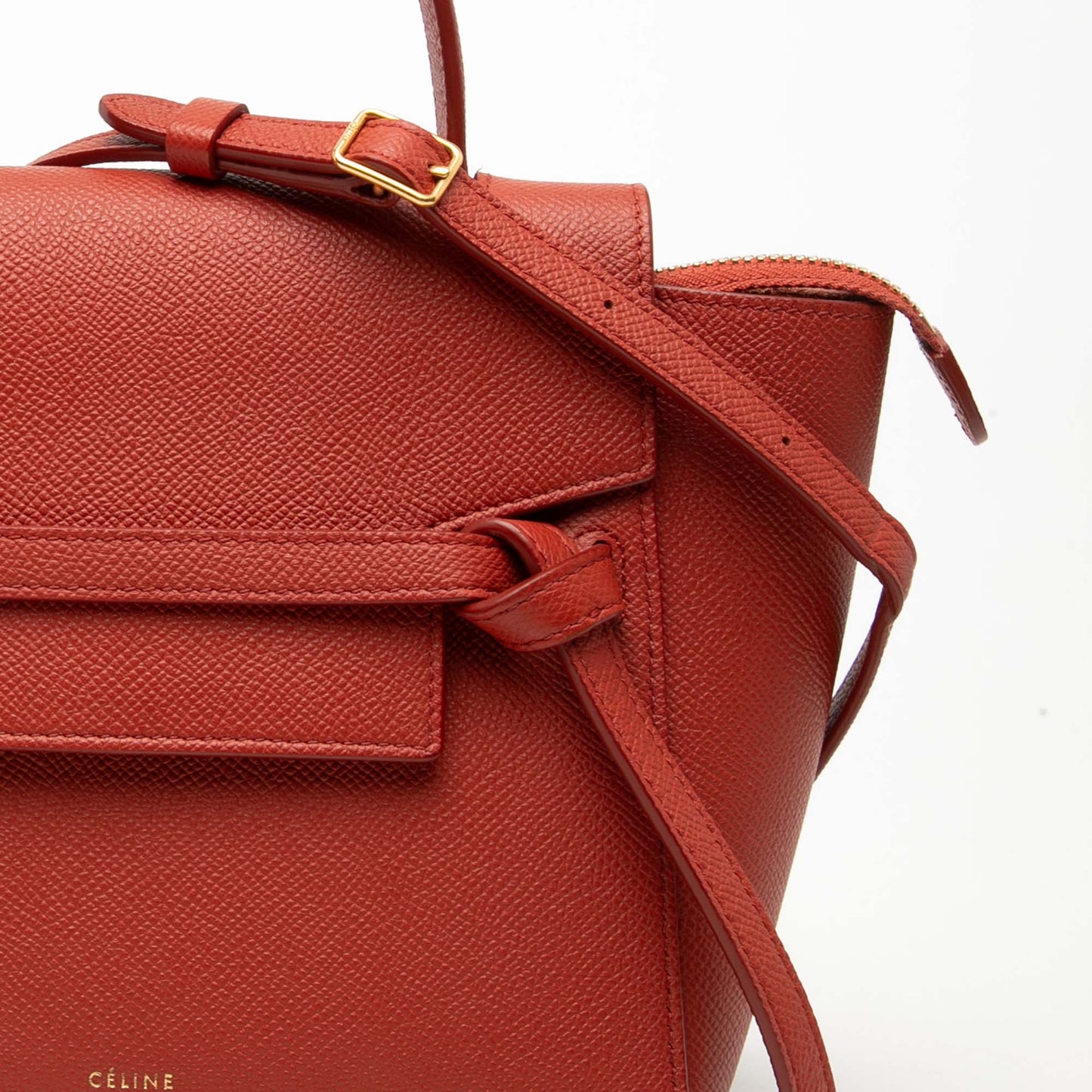 Celine Nano Grained Calfskin Belt Bag