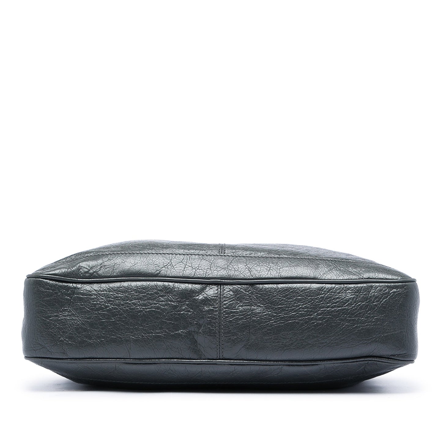 Balenciaga Mini Lambskin Motocross Classic Folder Business Bag