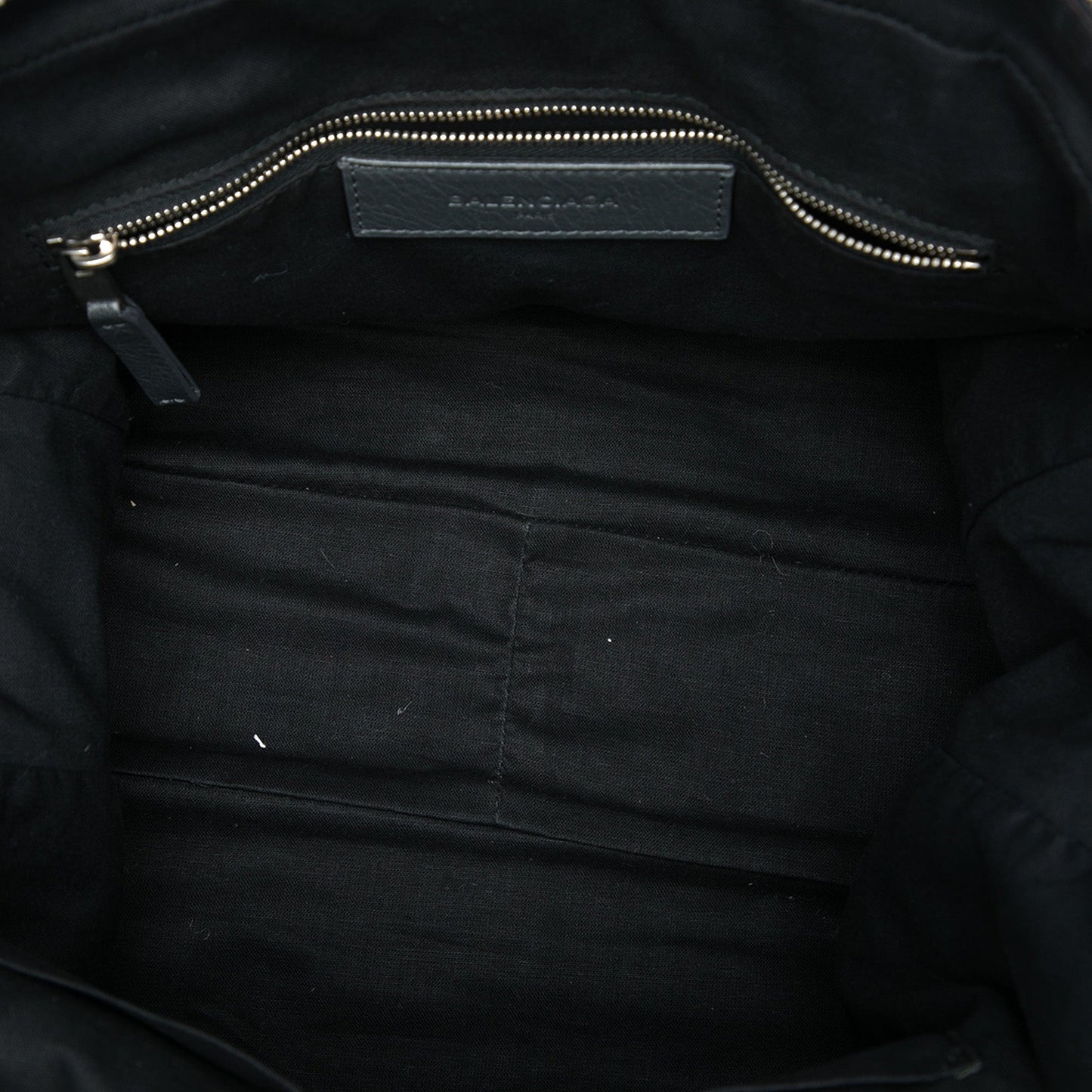 Balenciaga Mini Lambskin Motocross Classic Folder Business Bag