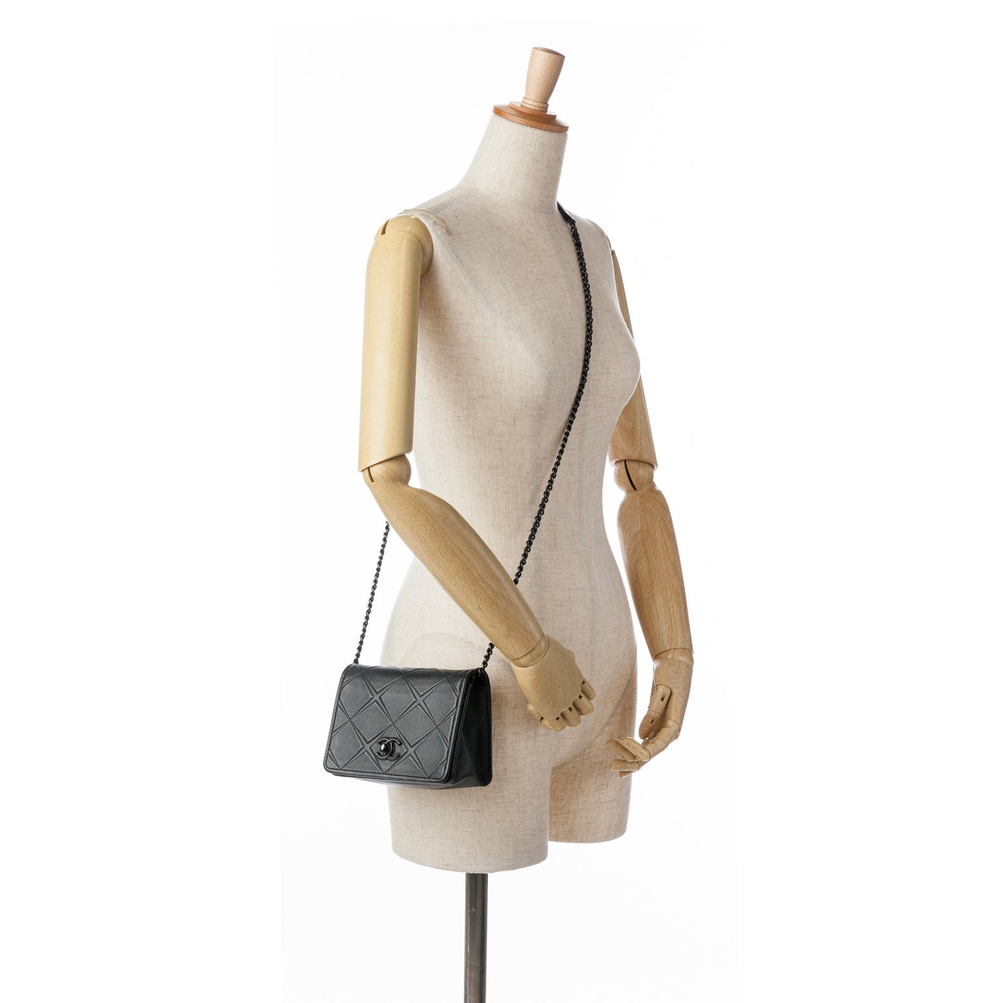 Chanel Mini Calfskin Propeller Flap