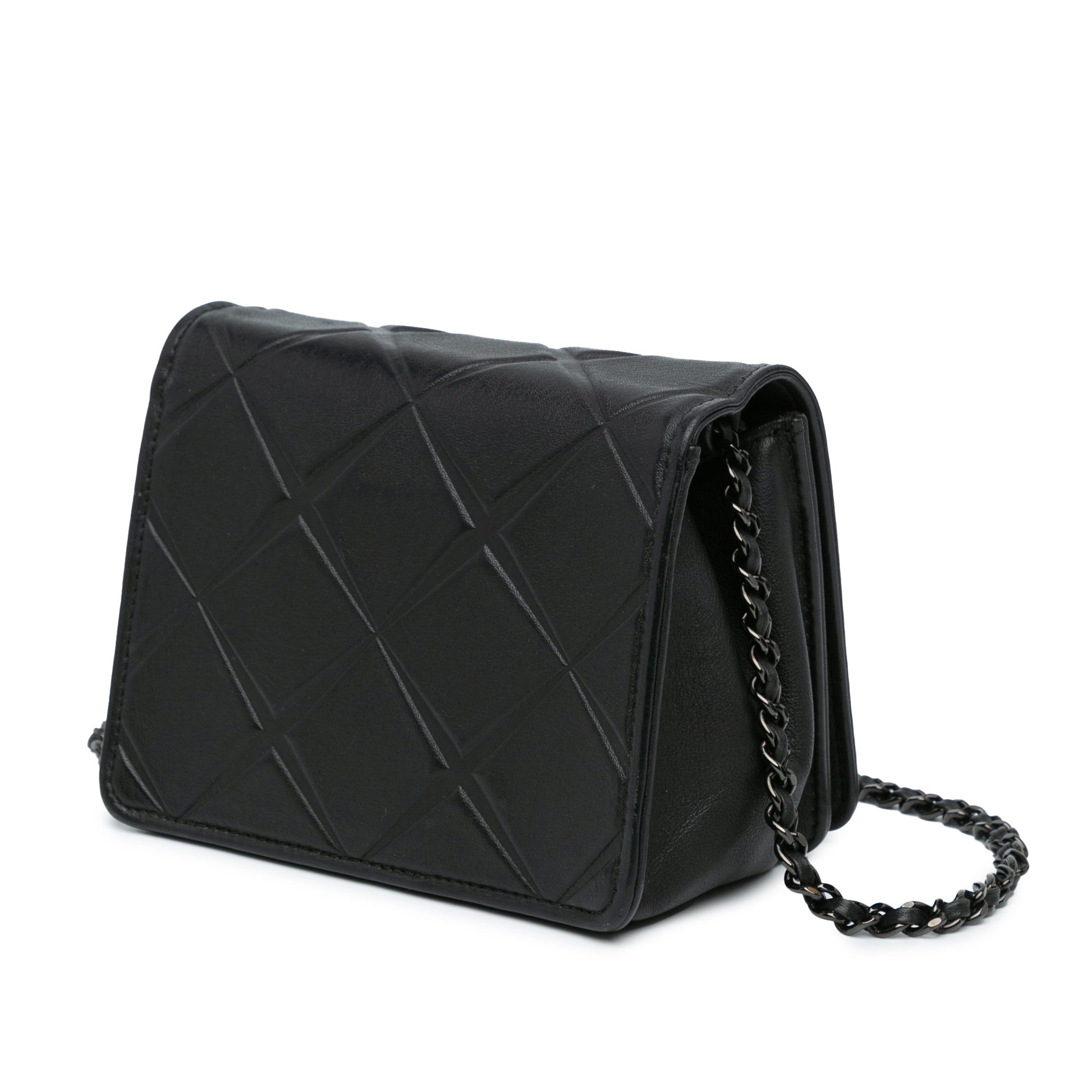 Chanel Mini Calfskin Propeller Flap
