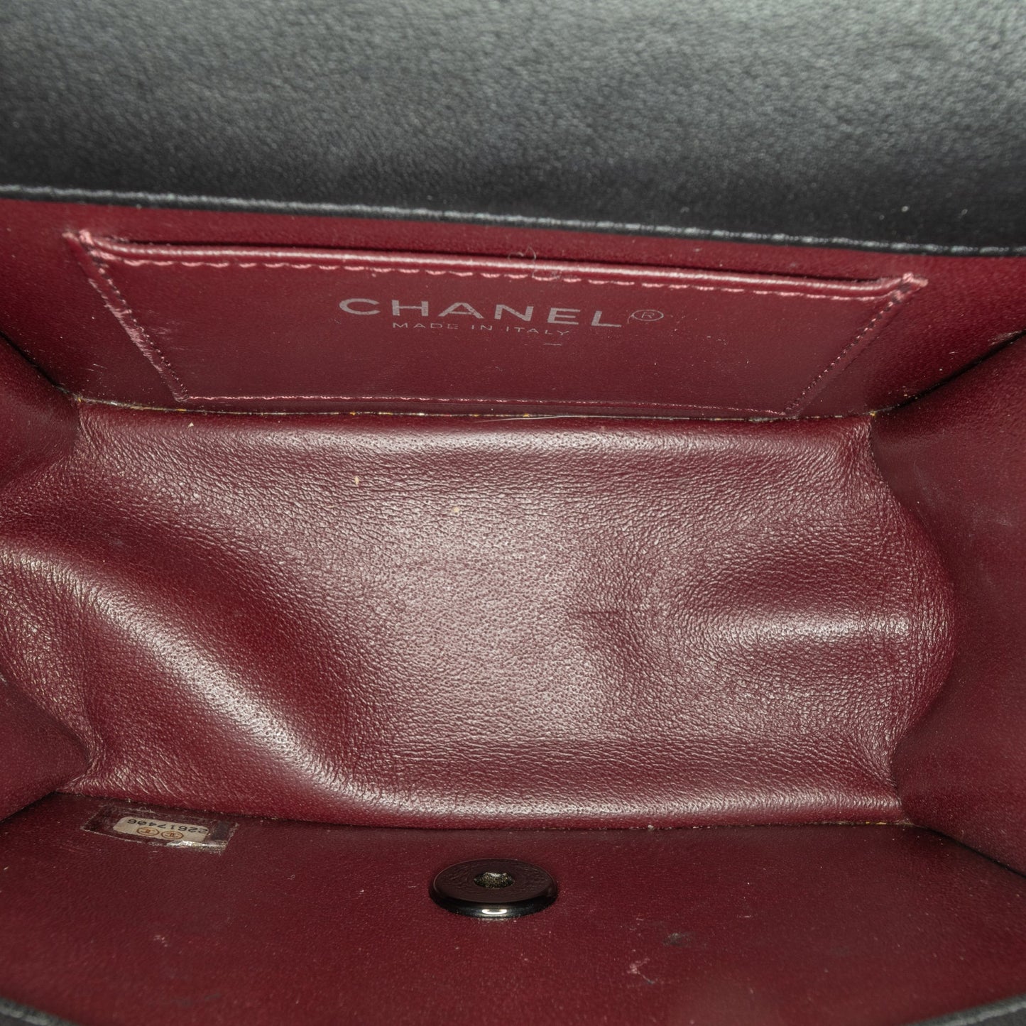Chanel Mini Calfskin Propeller Flap