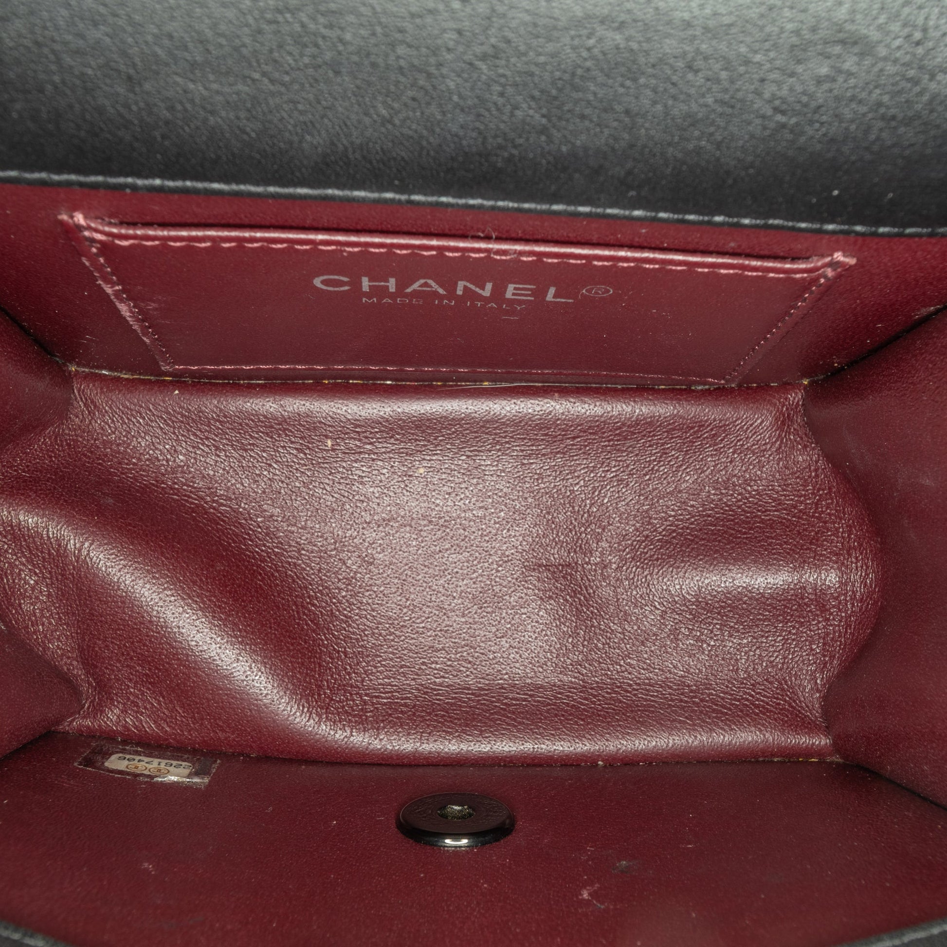 Chanel Mini Calfskin Propeller Flap