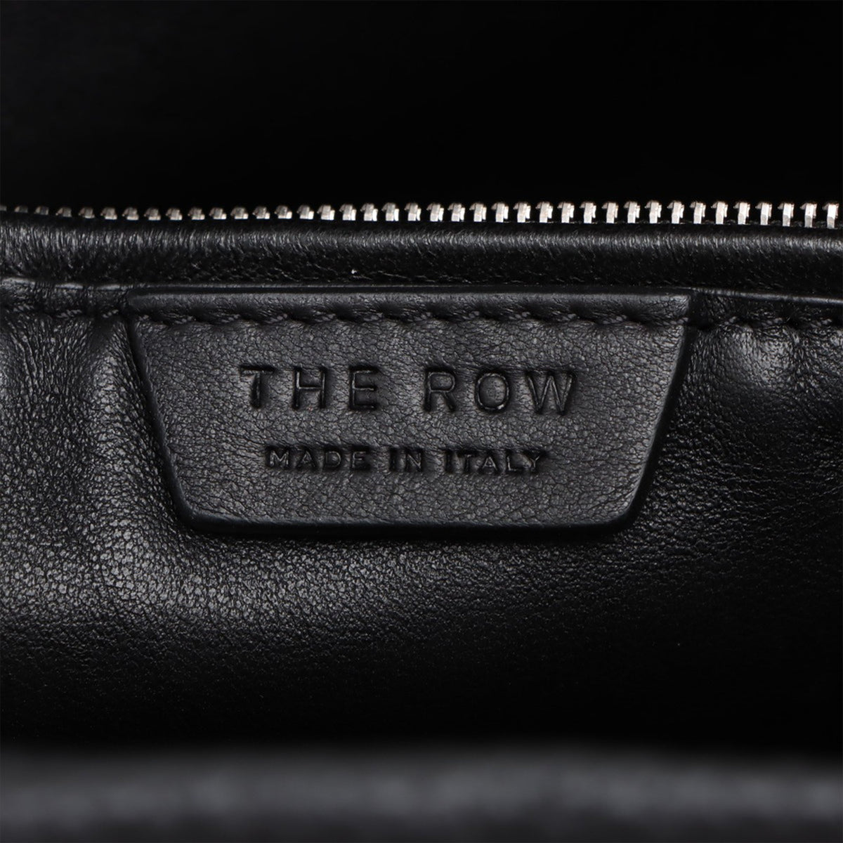 The Row Leather Joe Backpack — Black