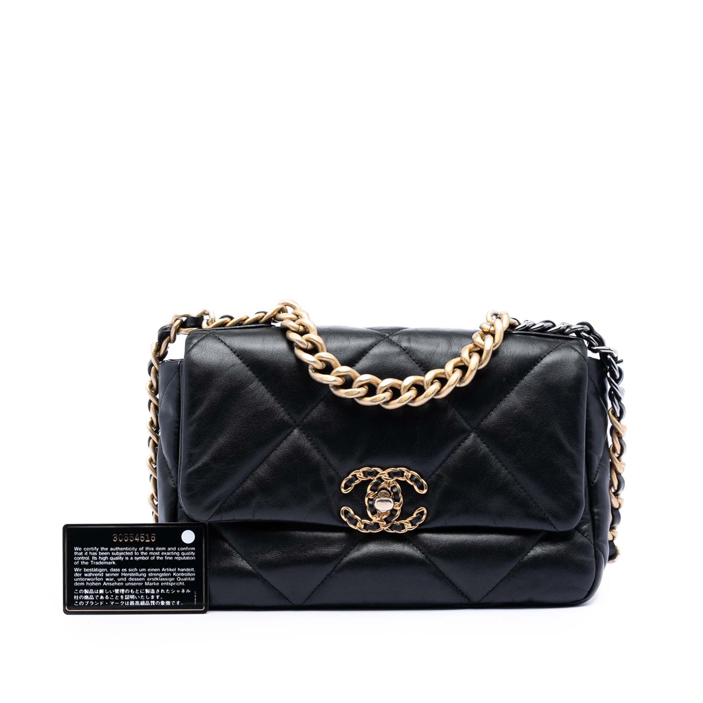Chanel Medium Lambskin 19 Flap