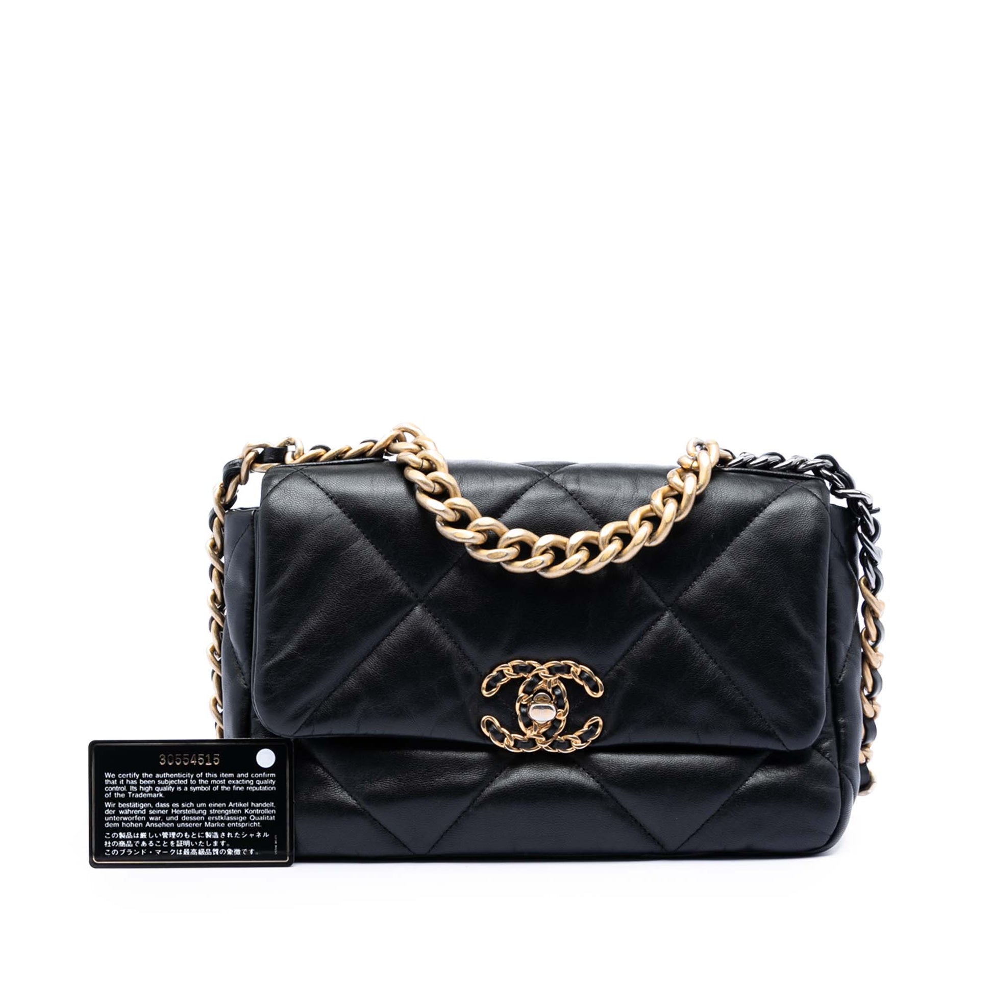 Chanel Medium Lambskin 19 Flap