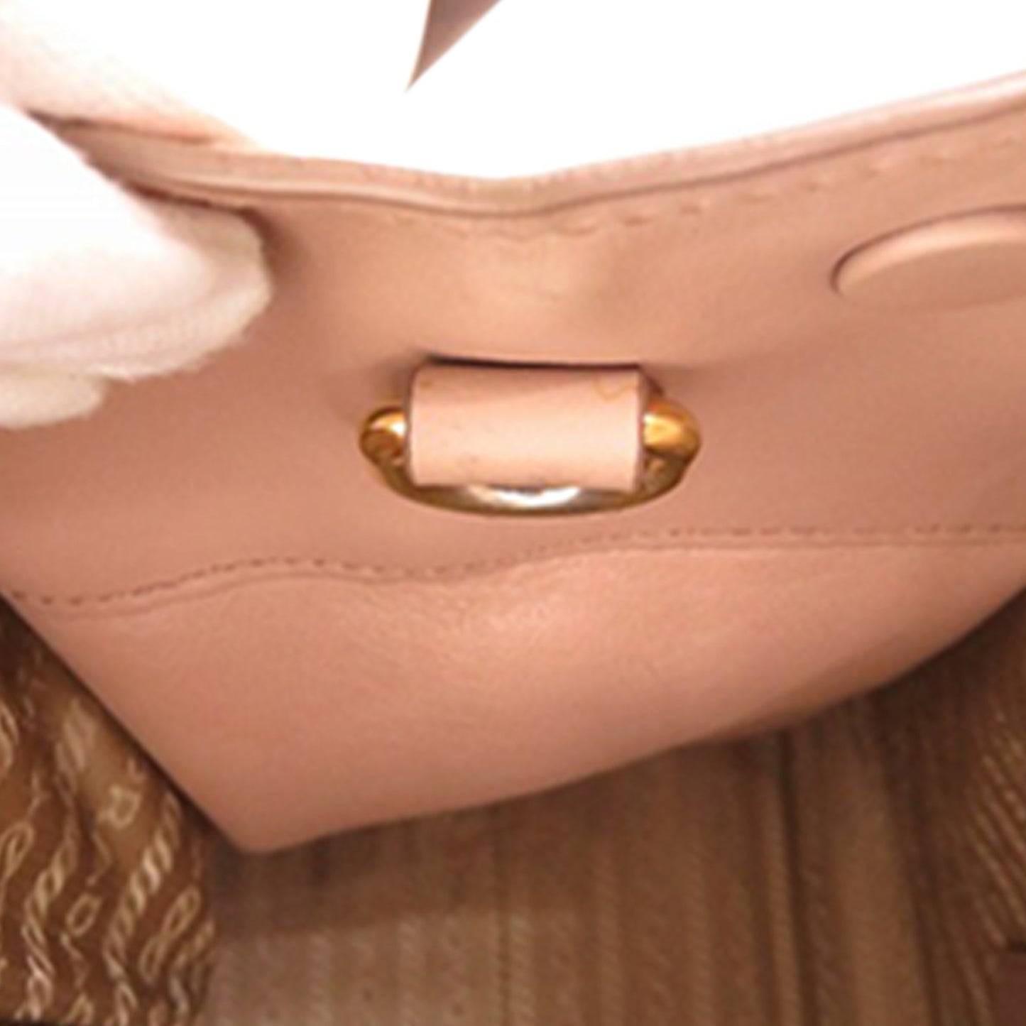 Prada Medium Saffiano Cuir Monochrome Top Handle Tote