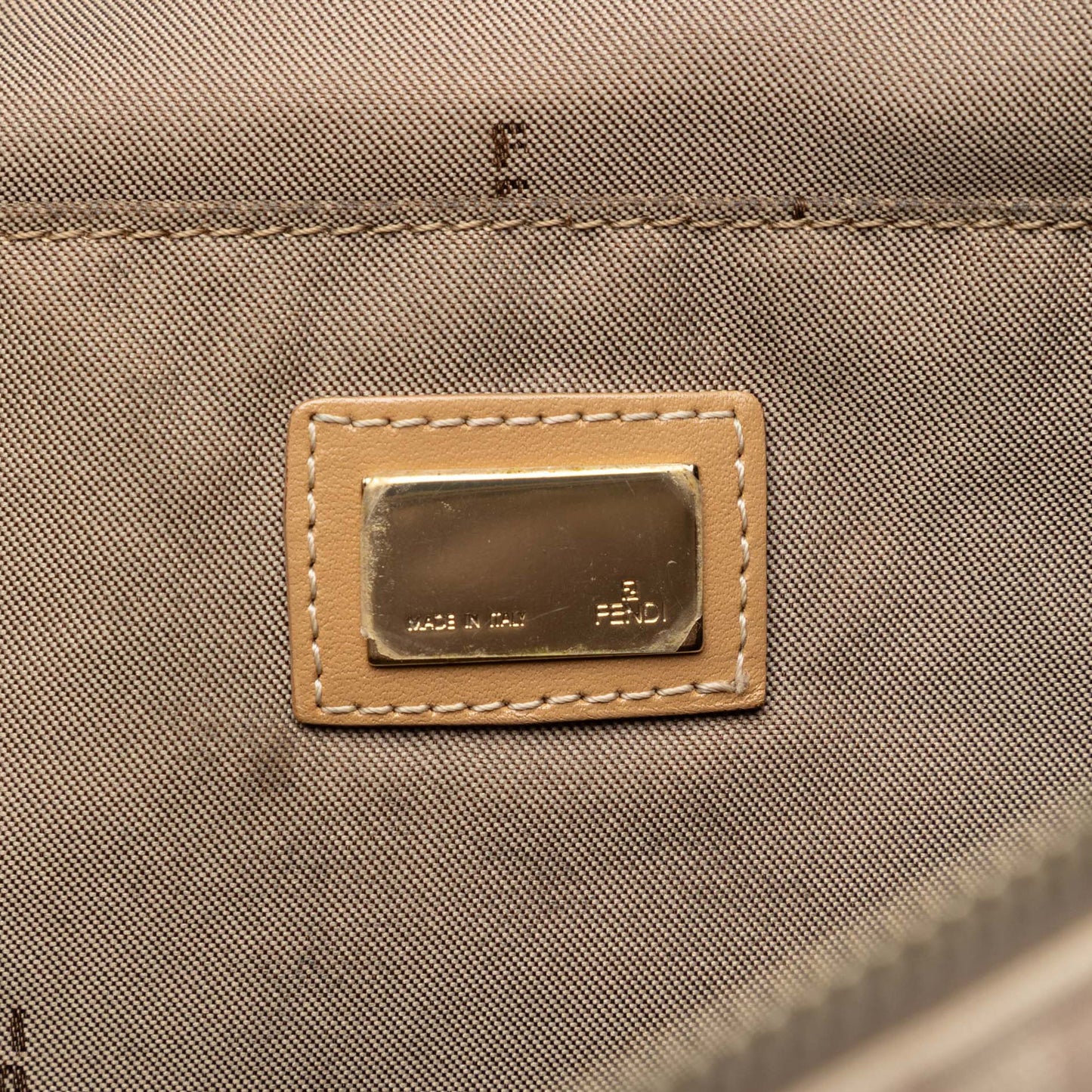 Fendi Zucchino Canvas Tote