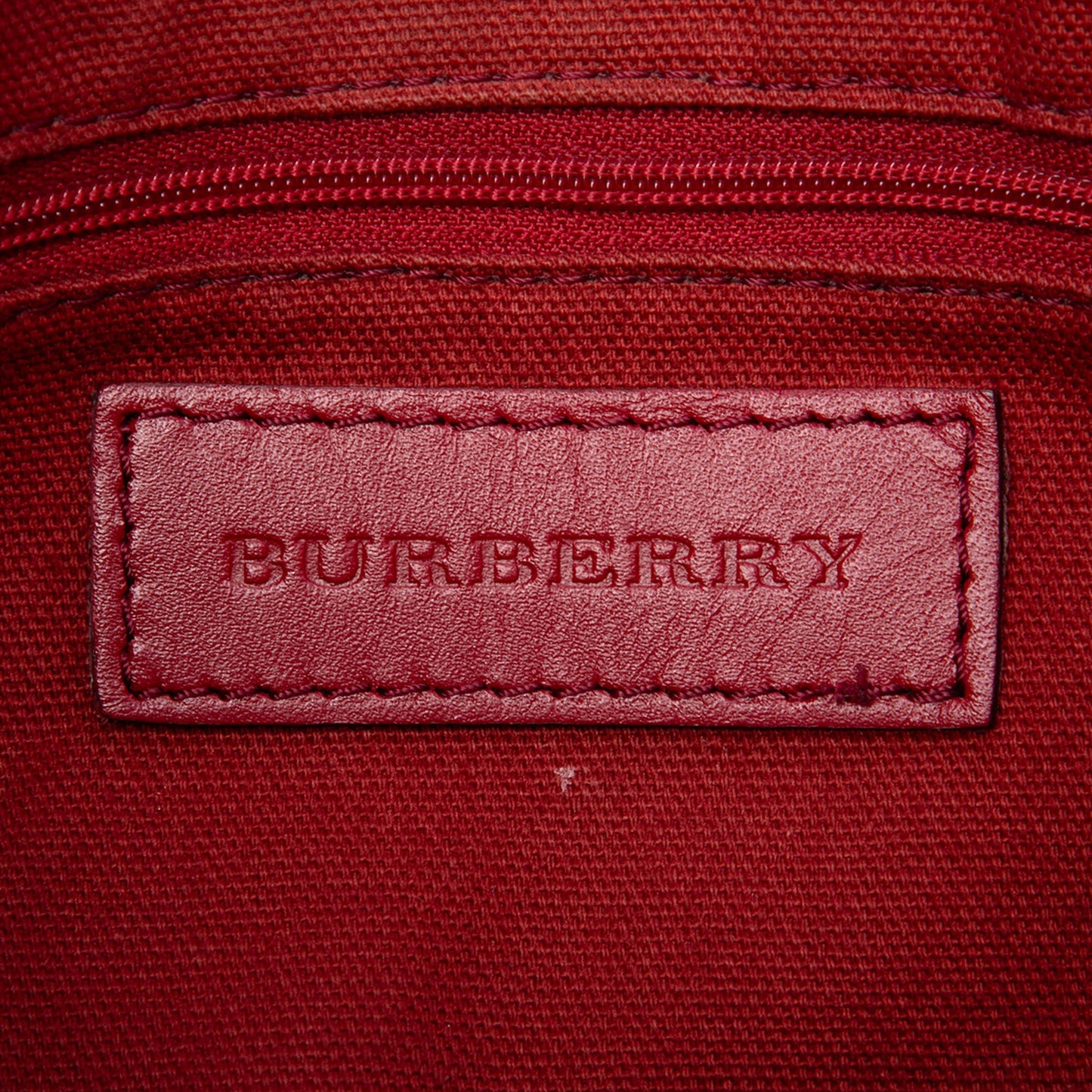 Burberry Haymarket Check Coated Canvas Golderton Satchel