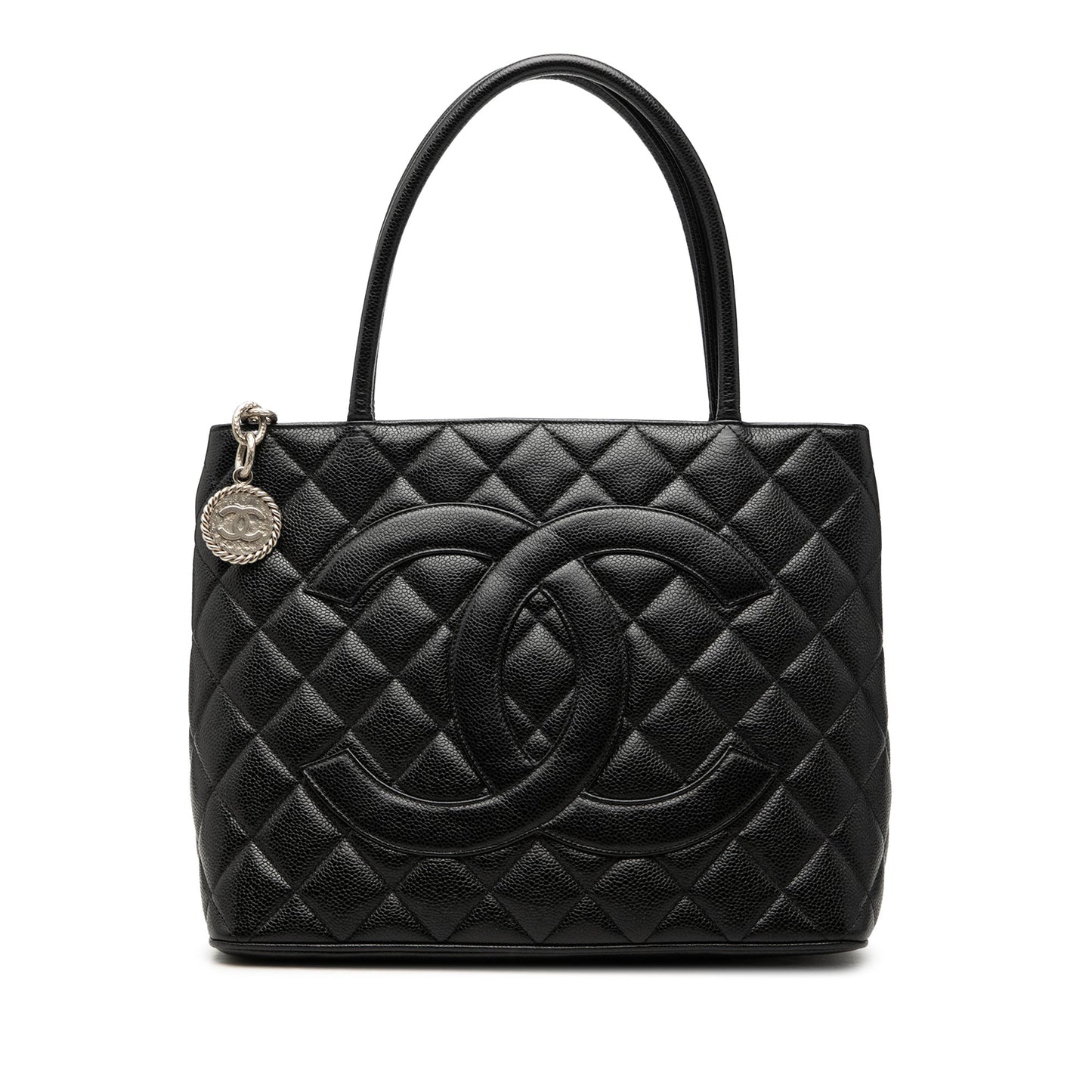 Chanel Caviar Medallion Tote
