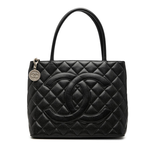 Chanel Caviar Medallion Tote