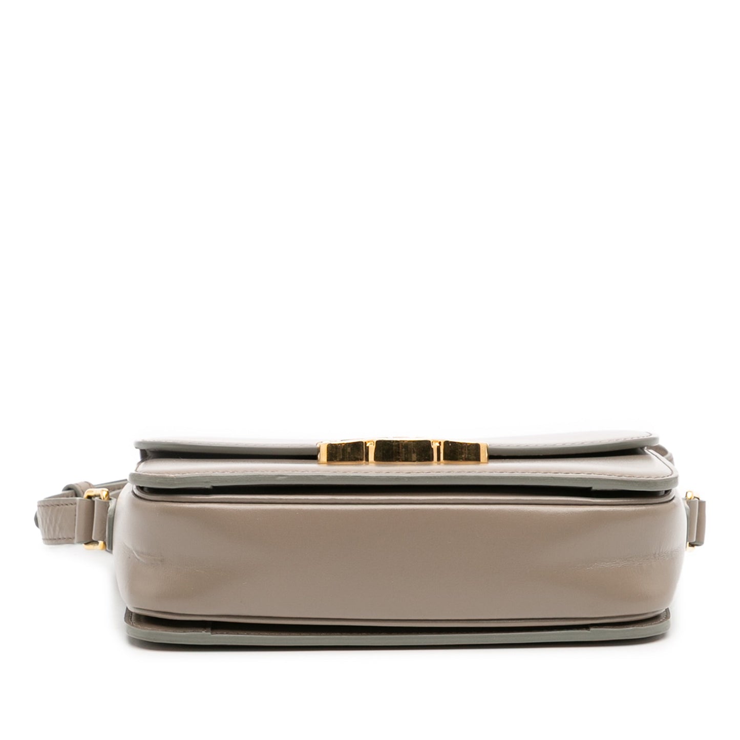 Celine Teen Shiny Calfskin Triomphe Crossbody