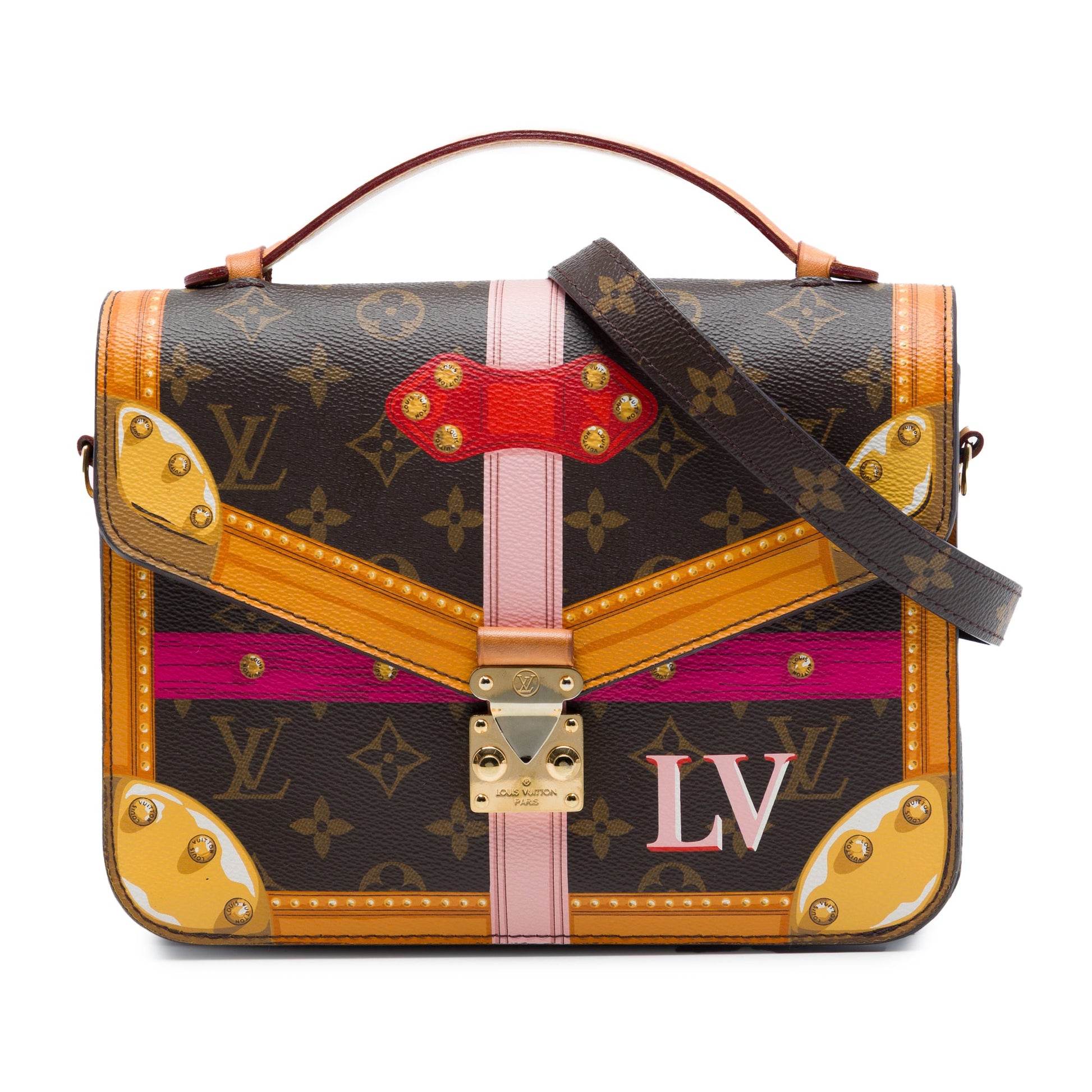Louis Vuitton Monogram Summer Trunks Pochette Metis