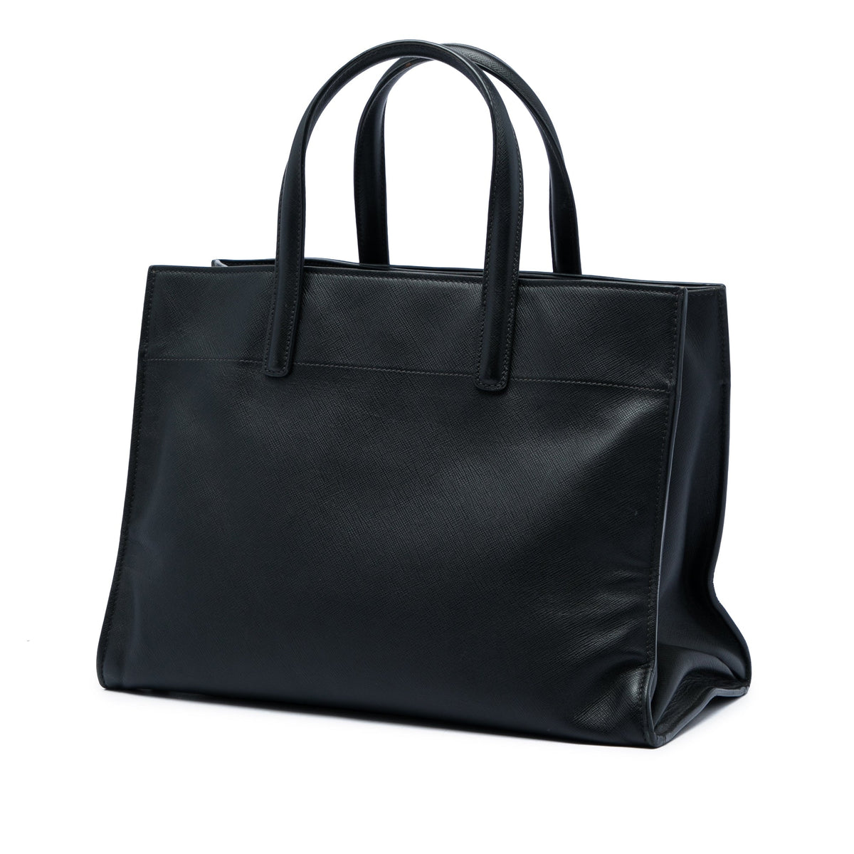 Prada Saffiano Soft Triple Pocket Tote