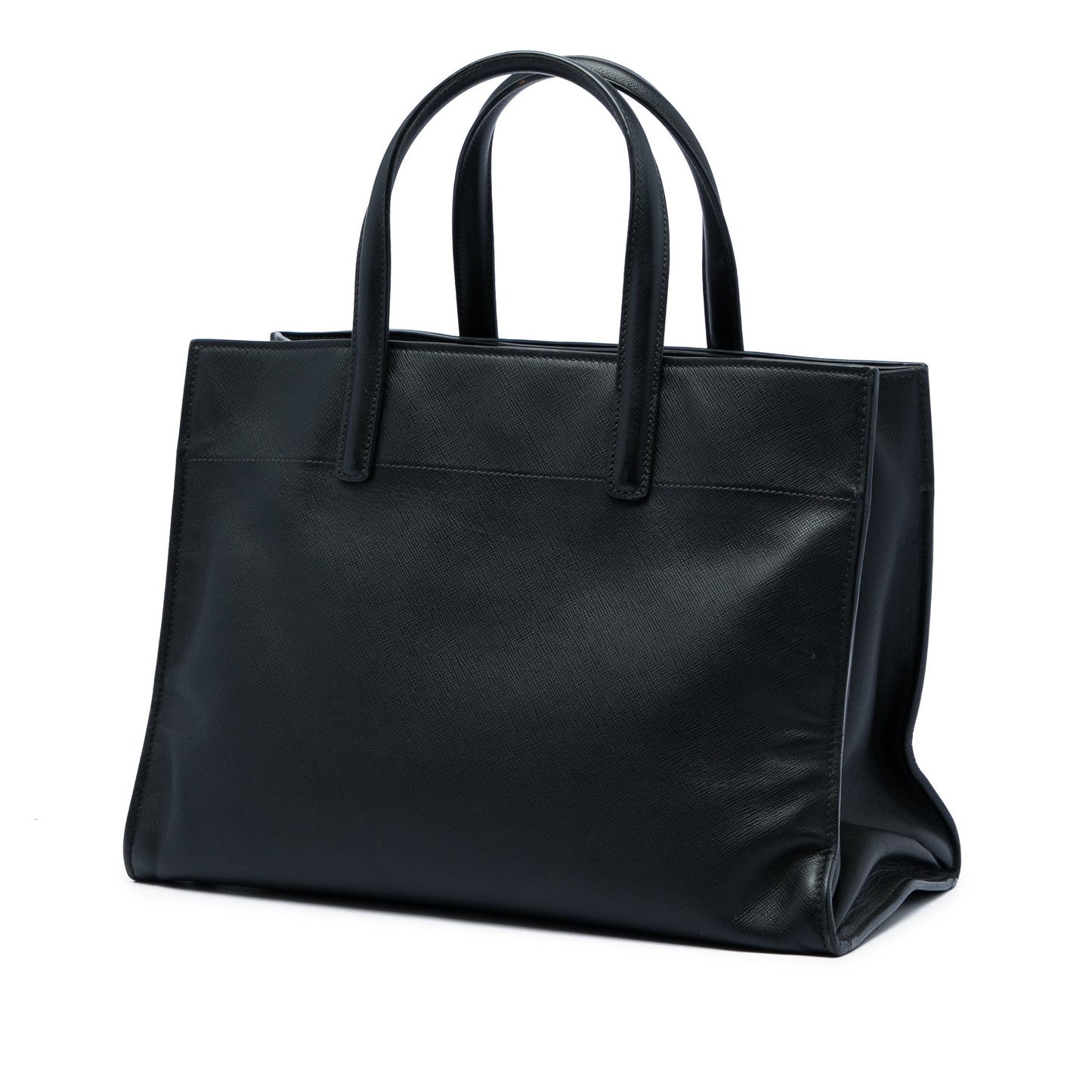 Prada Saffiano Soft Triple Pocket Tote